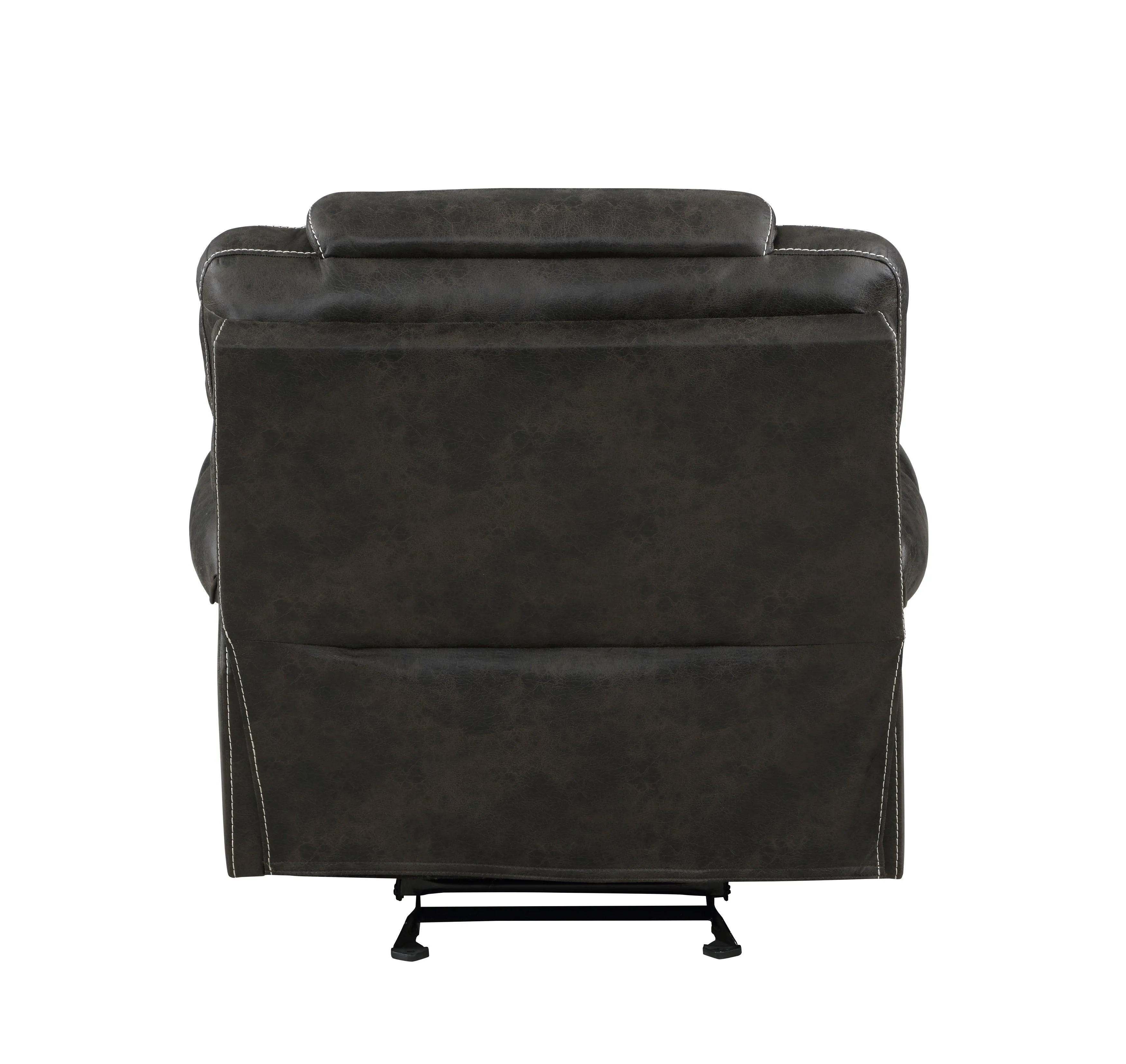 Gainesville Chocolate Glider Reclining Chair - Image 4