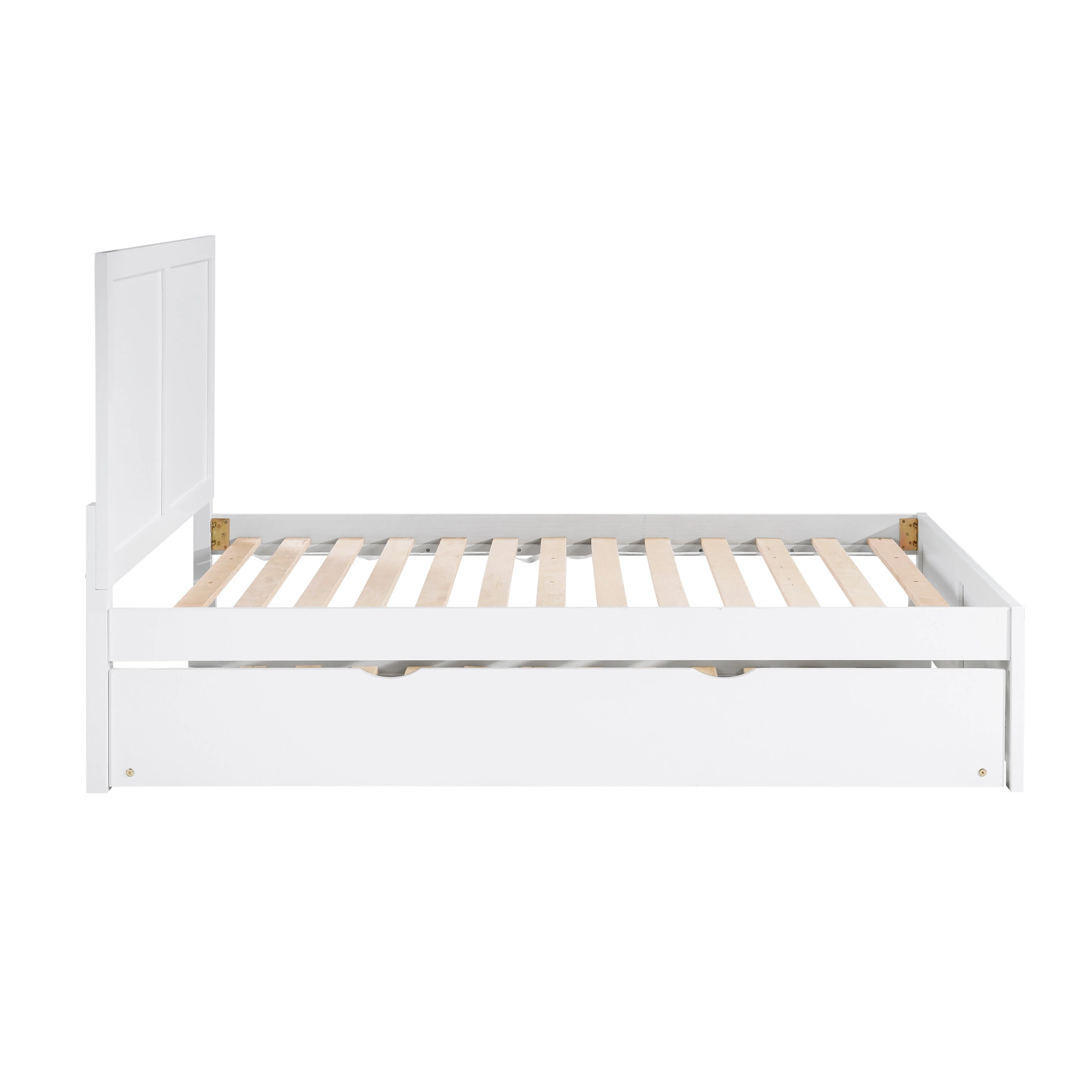 Galen White Full Platform Bed - Image 6