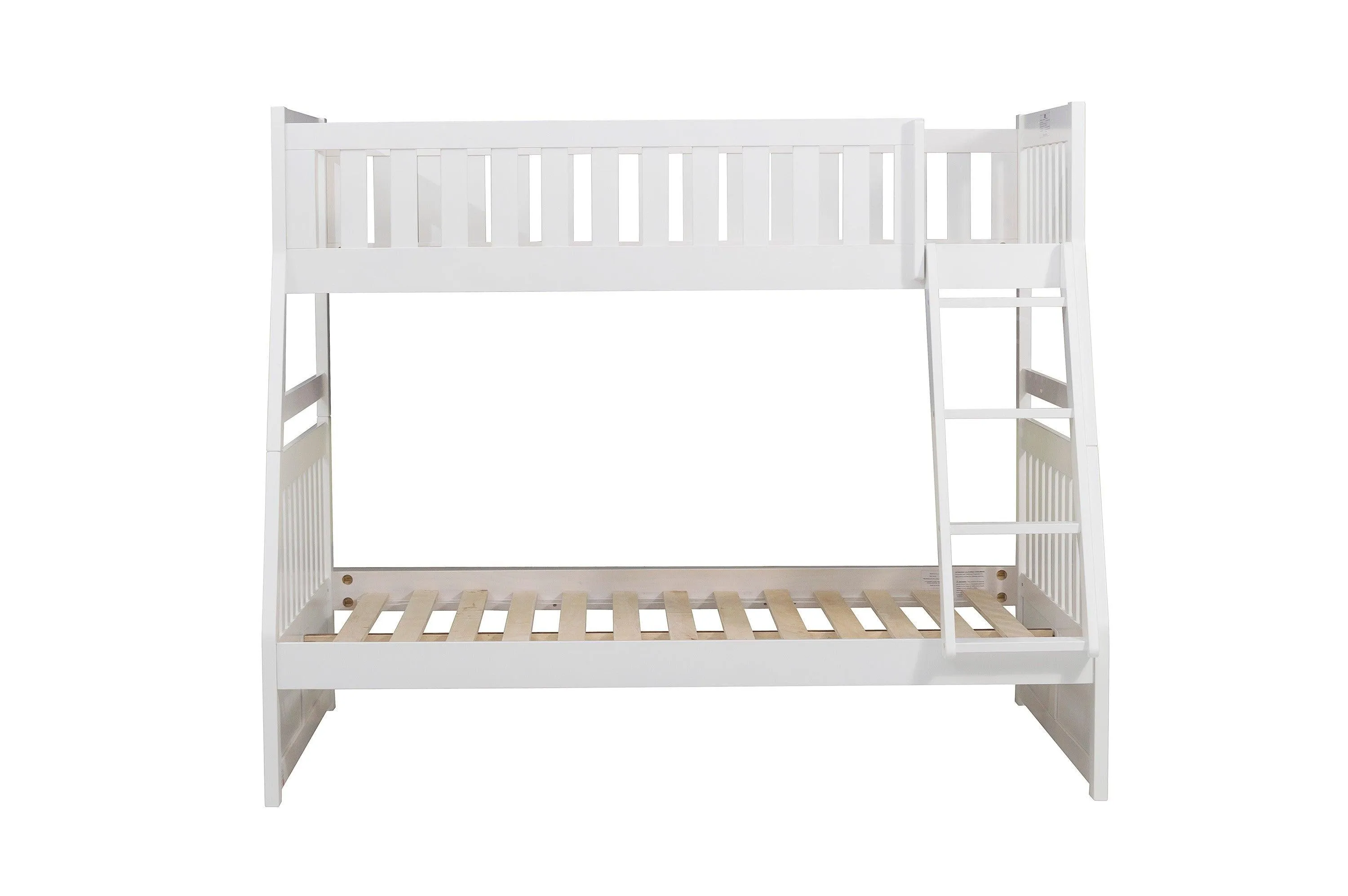 Galen White Twin/Full Bunk Bed - Image 3
