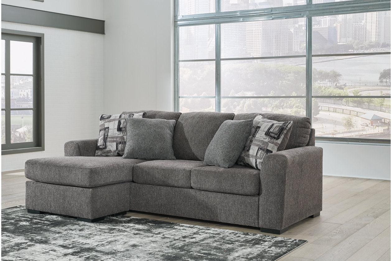 Gardiner Pewter Sofa Chaise and Ottoman - Image 13
