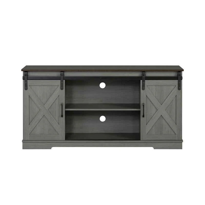 Garibaldi Brown/Gray TV Stand - Image 2