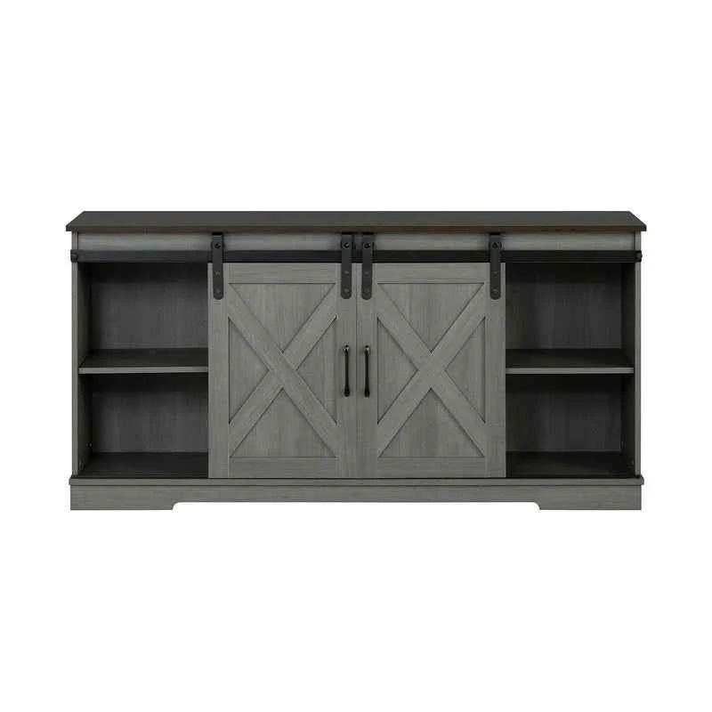 Garibaldi Brown/Gray TV Stand - Image 3