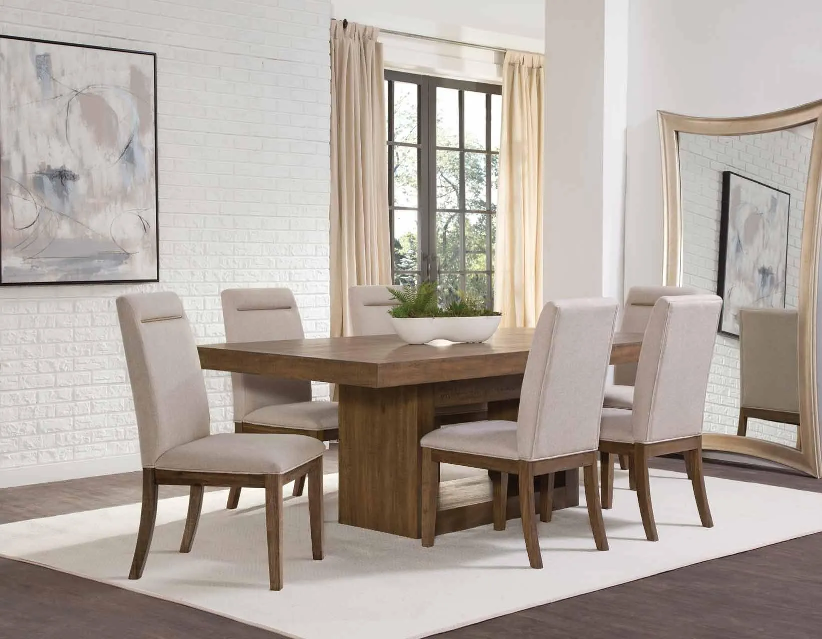 Garland 70-88-inch Table w/18-inch Leaf - Image 8