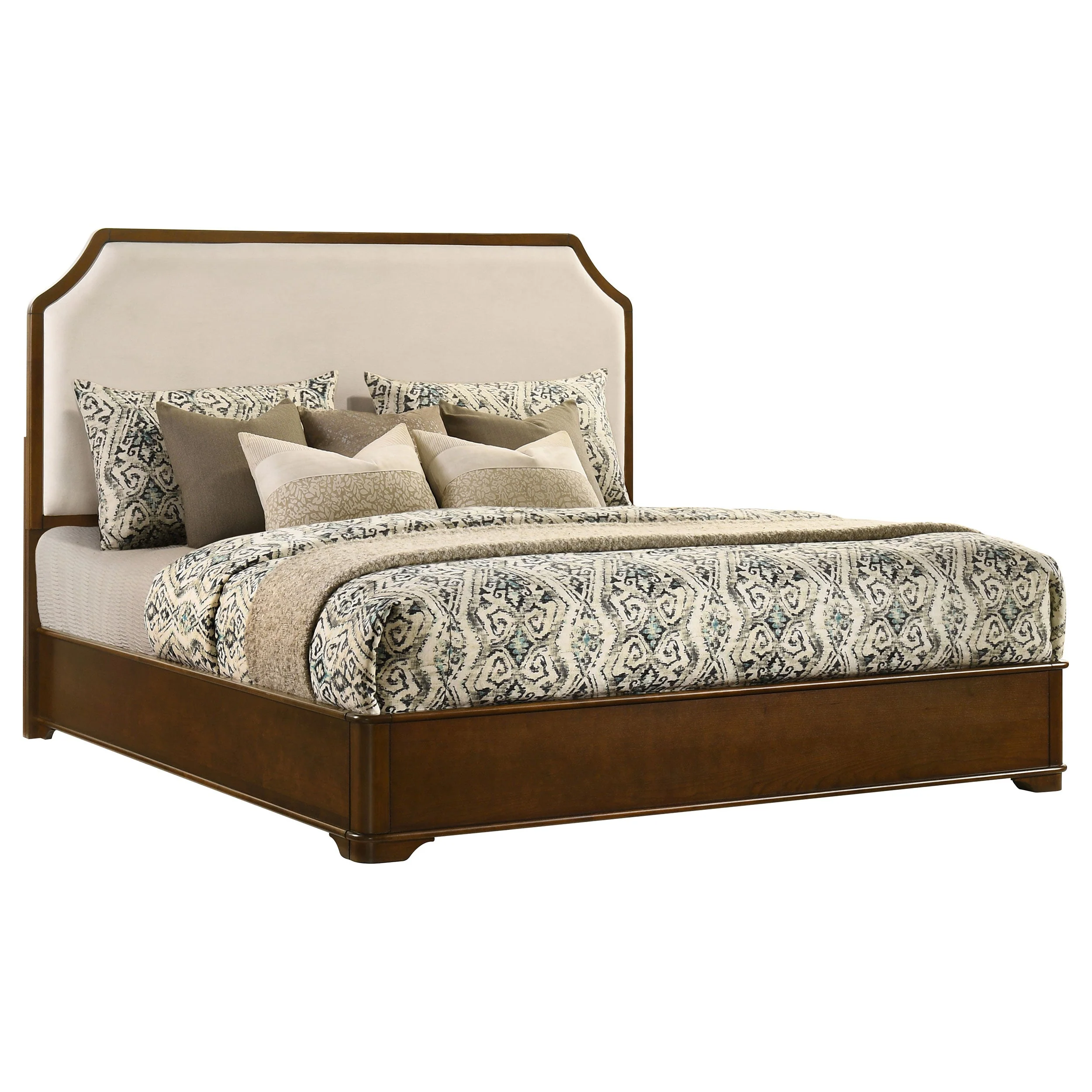 Garland Brown Cherry 58-inch Eastern King Panel Bed - Image 3