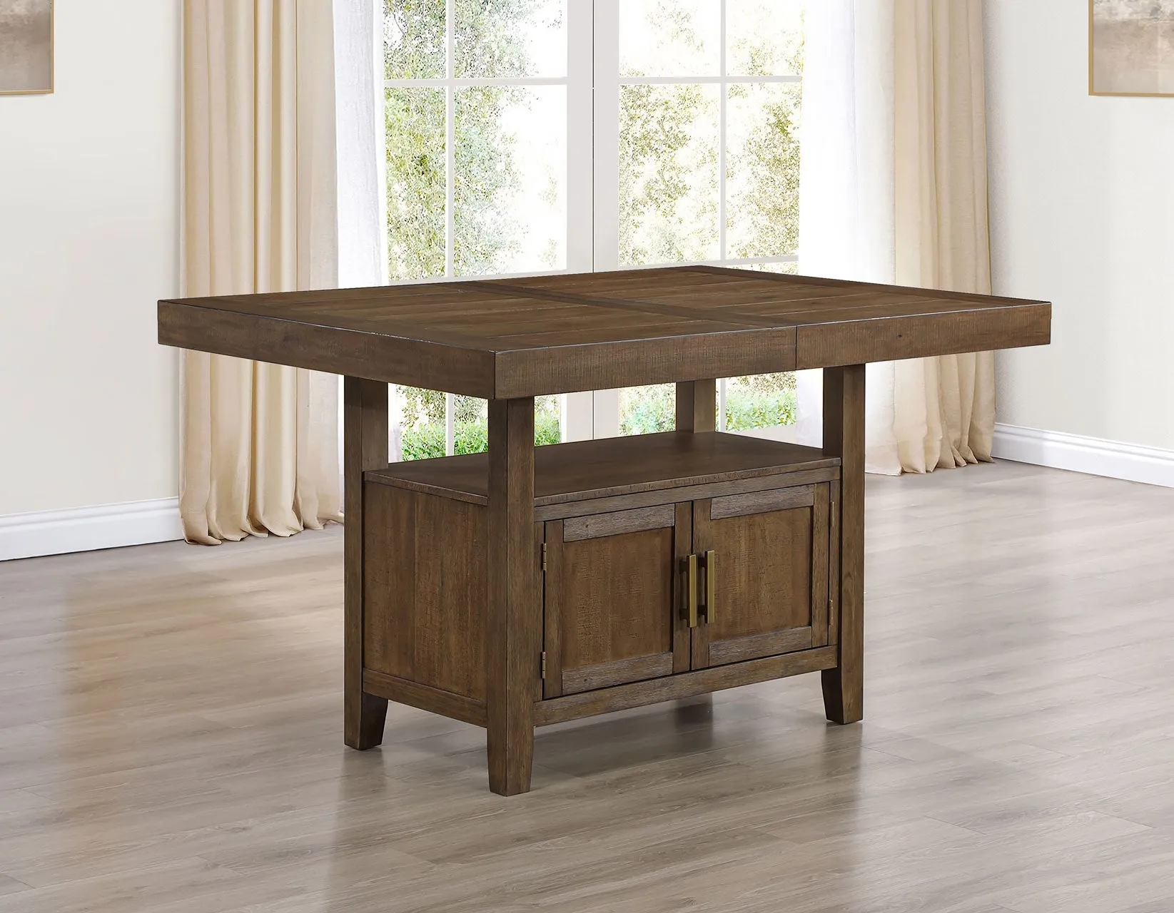 Garland Distressed Toffee Counter Height Dining Set - Image 20