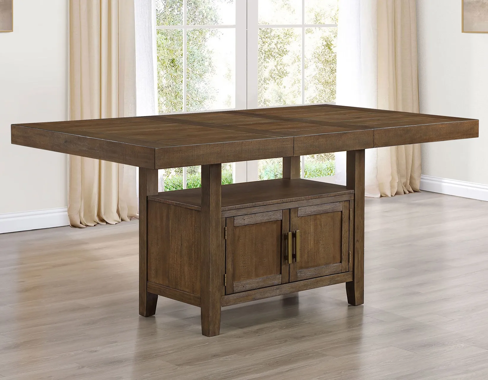 Garland Distressed Toffee Counter Height Dining Set - Image 21