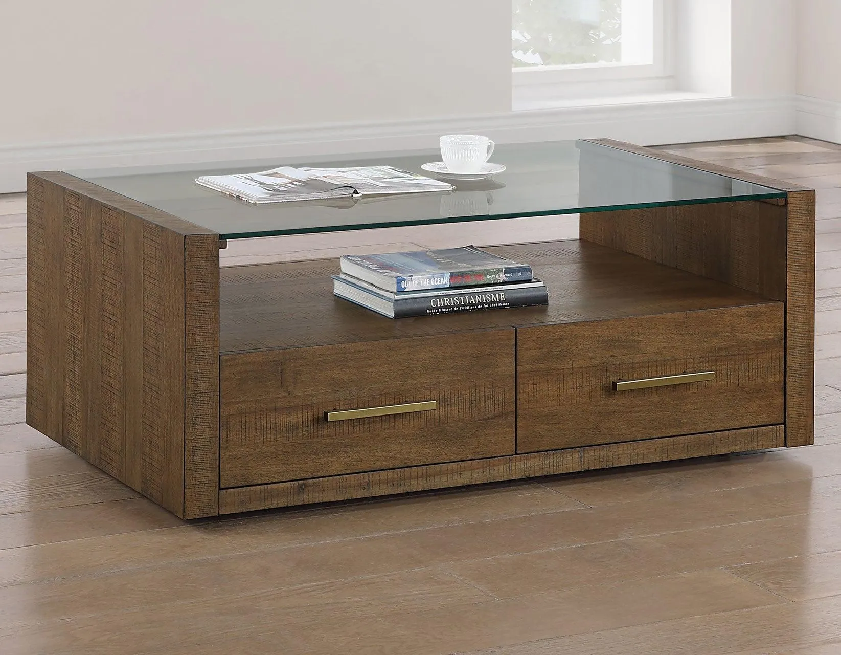 Garland Glass Top 3-Piece Table Set - Image 2