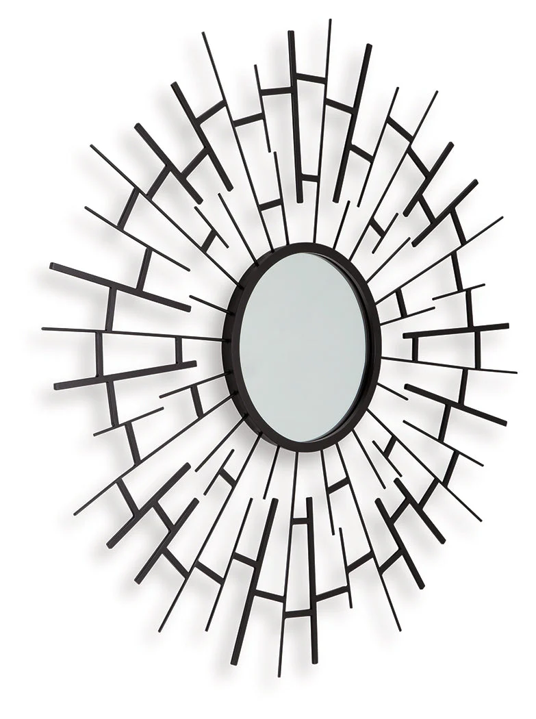 Garrenworth Black Accent Mirror - Image 3