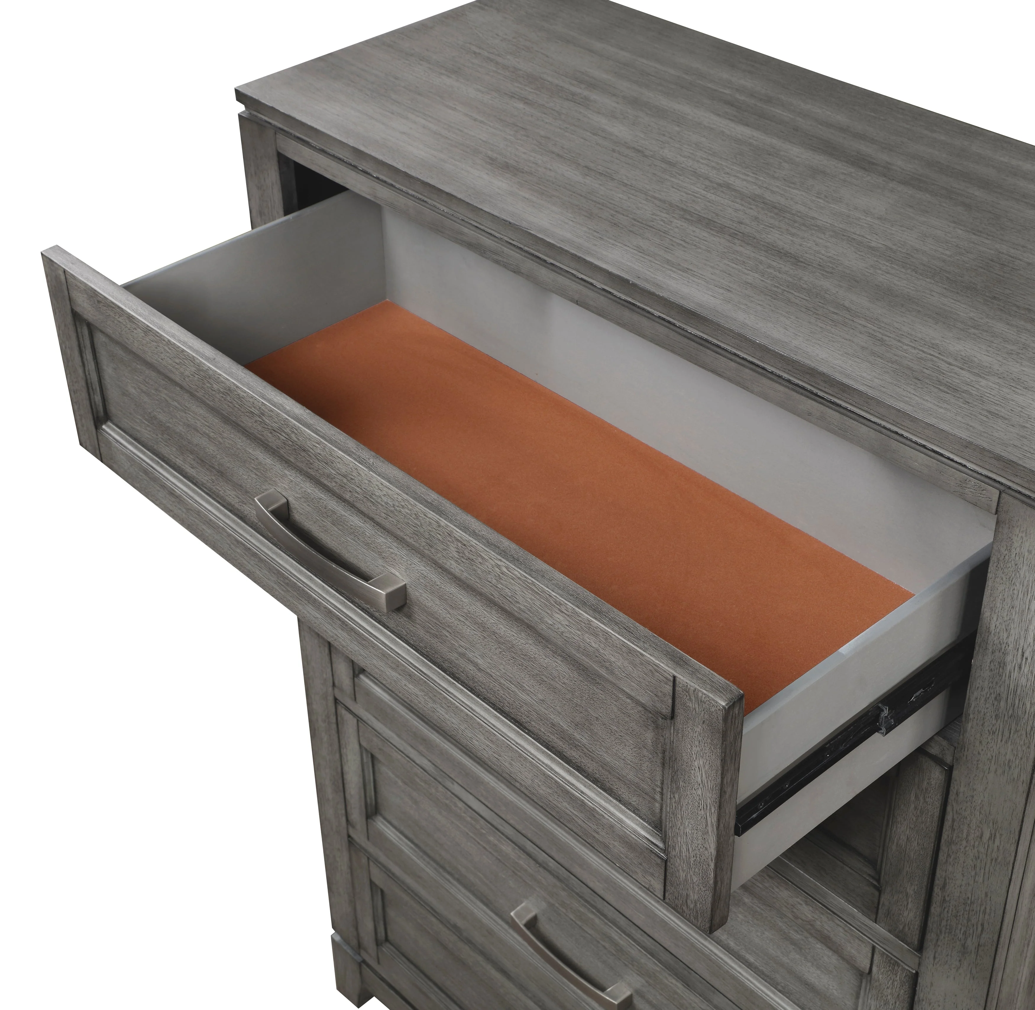 Garretson Gray Dresser - Image 3