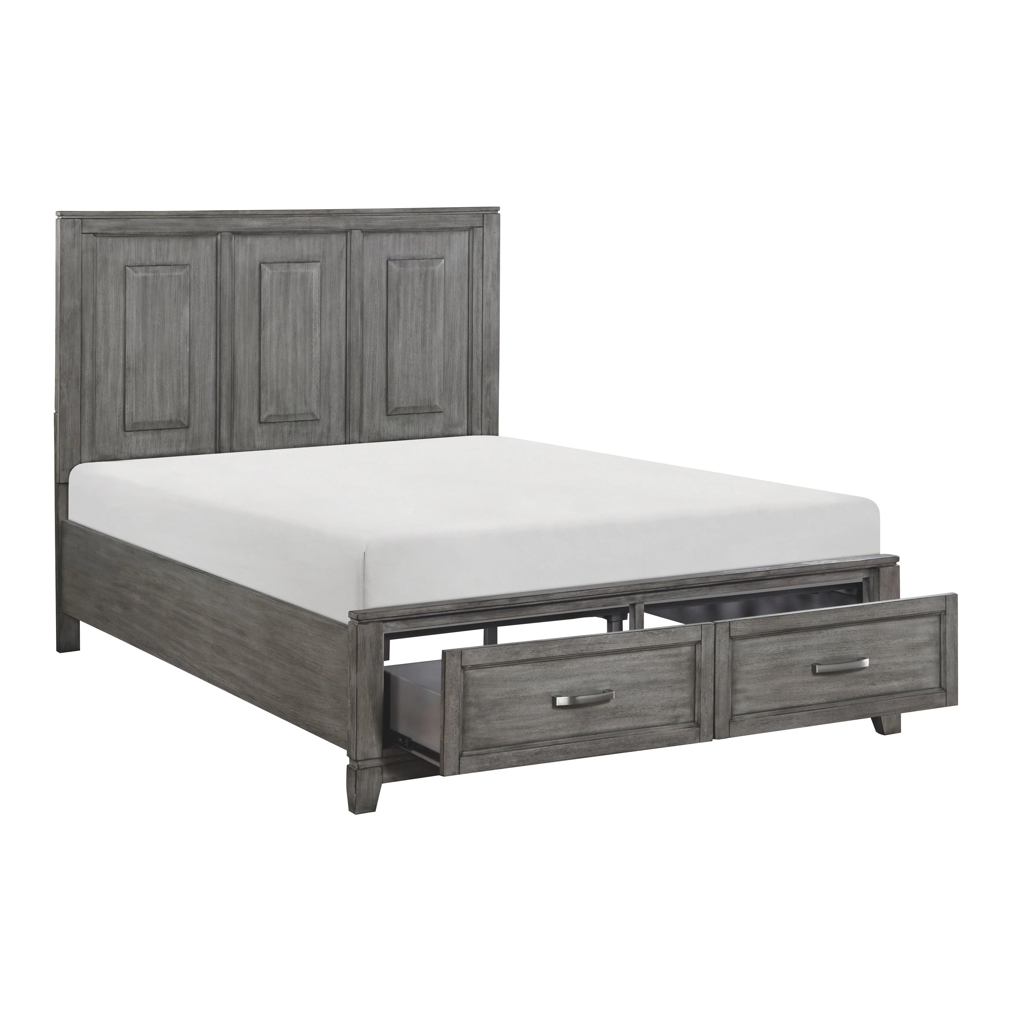 Garretson Gray Queen Storage Platform Bed - Image 2