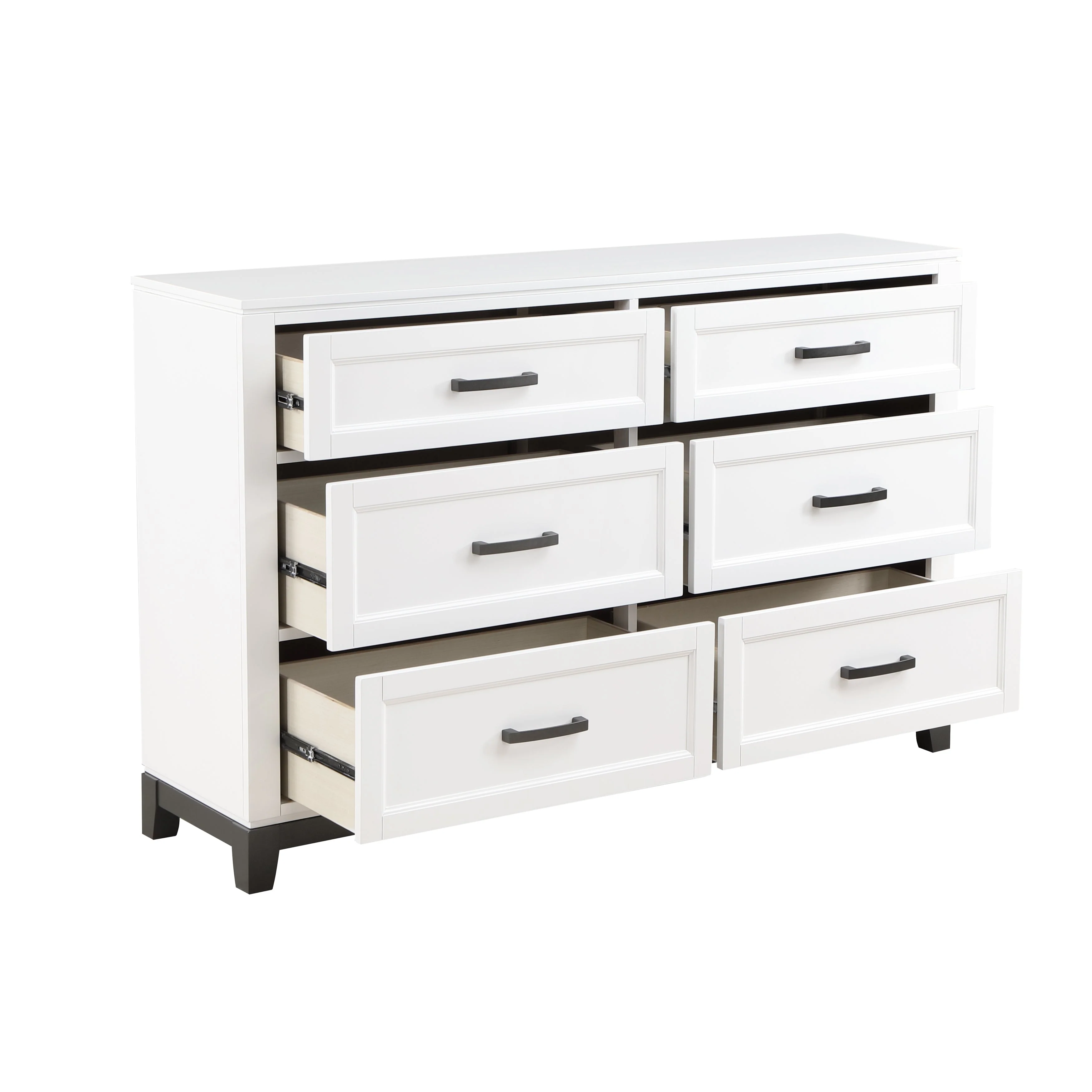 Garretson White Dresser - Image 2