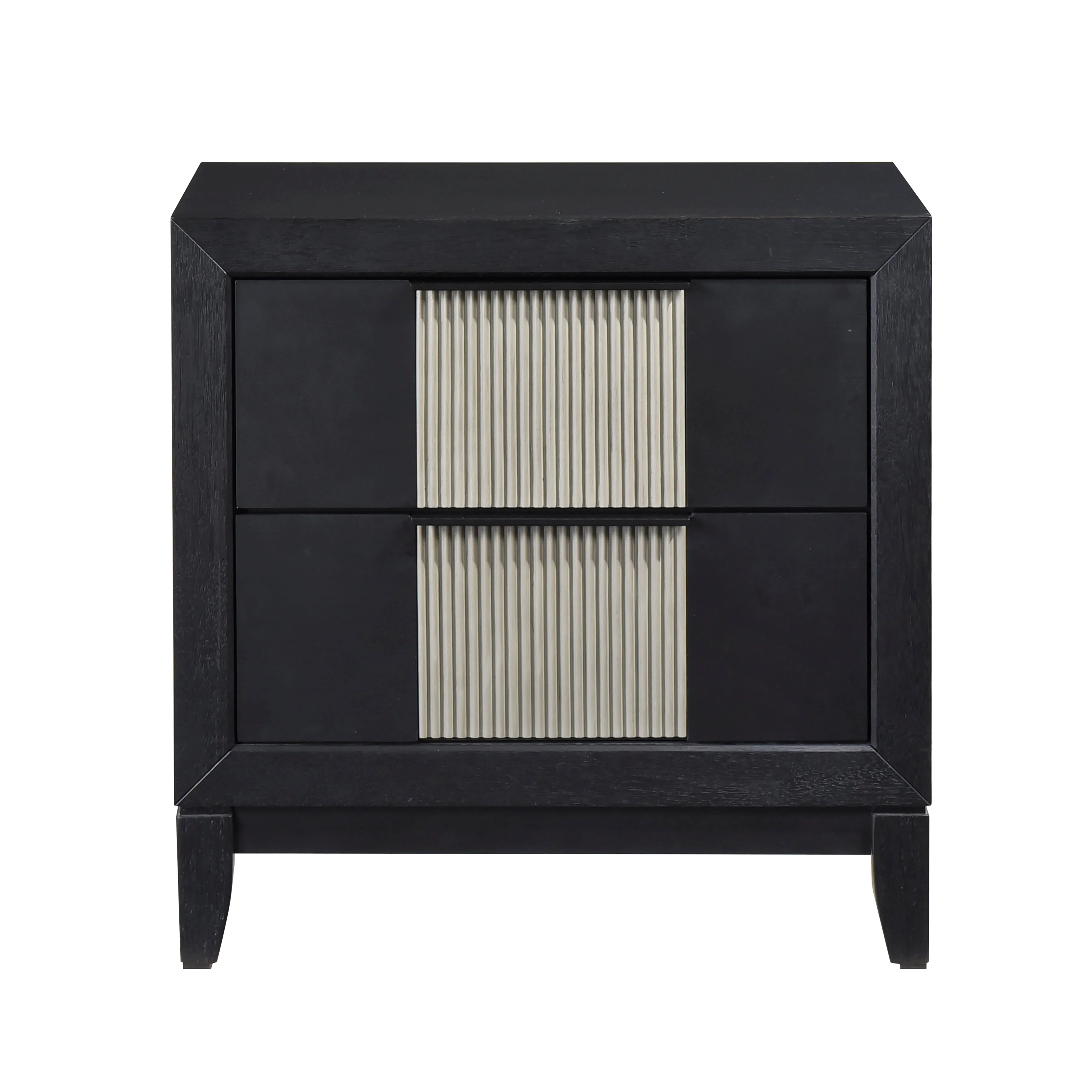 Garrison Charcoal/Gray LED Panel Bedroom Set - Image 10