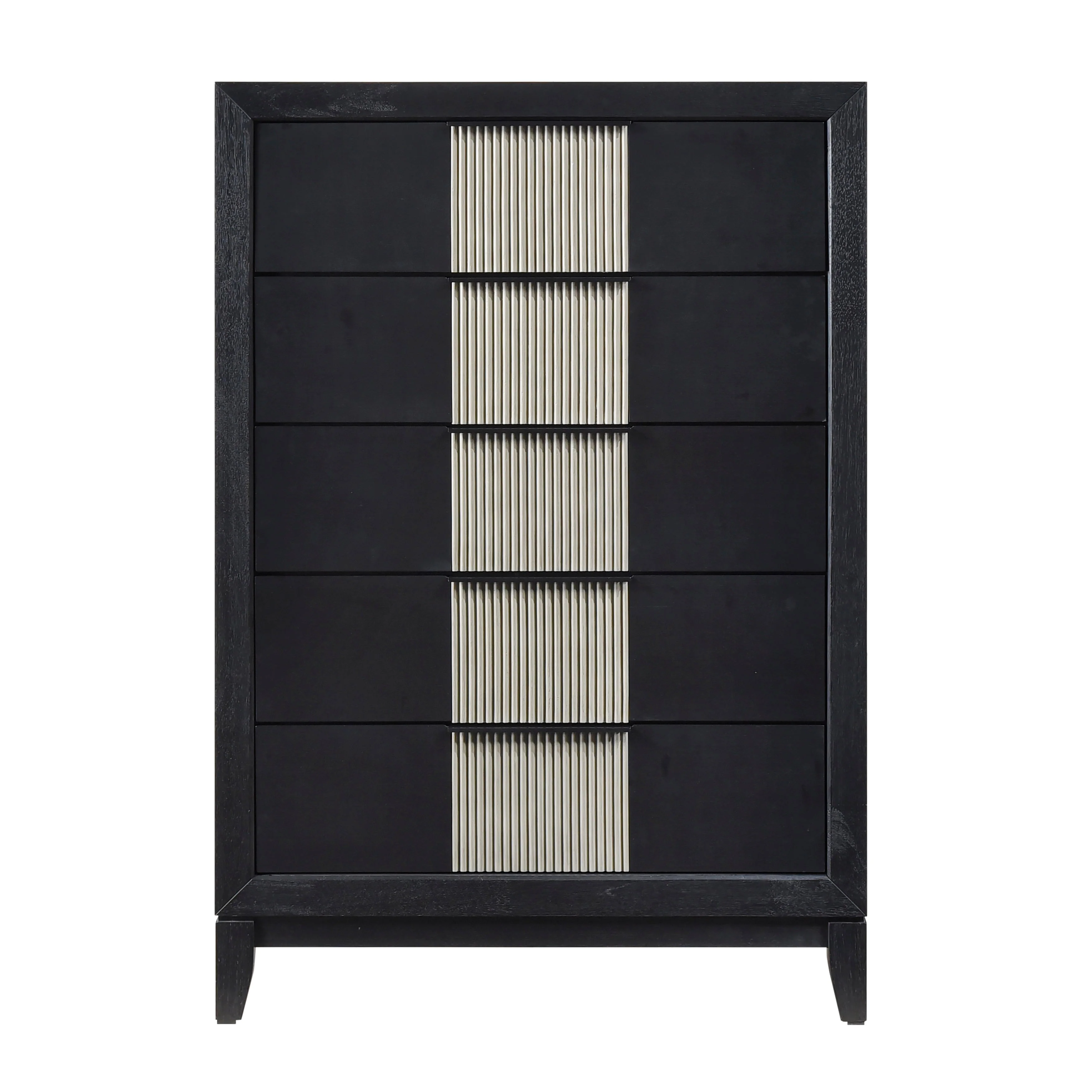 Garrison Charcoal/Gray LED Panel Bedroom Set - Image 20