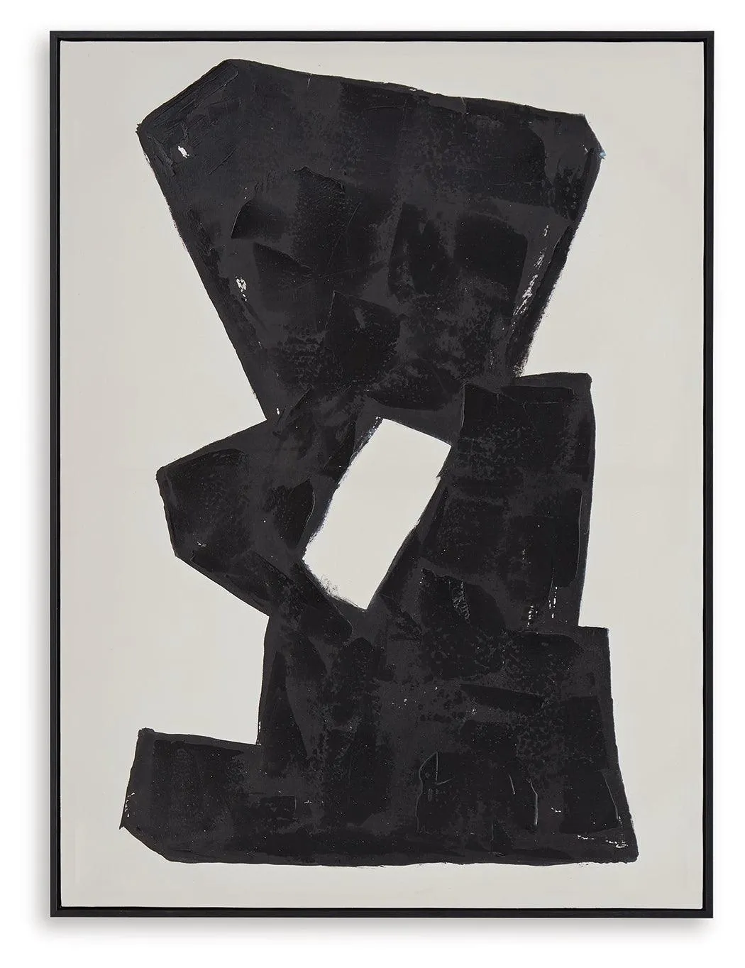 Garviery Black/Cream Wall Art - Image 3