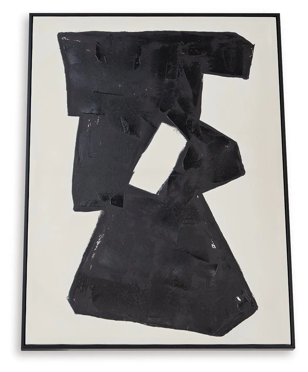 Garviery Black/Cream Wall Art - Image 5