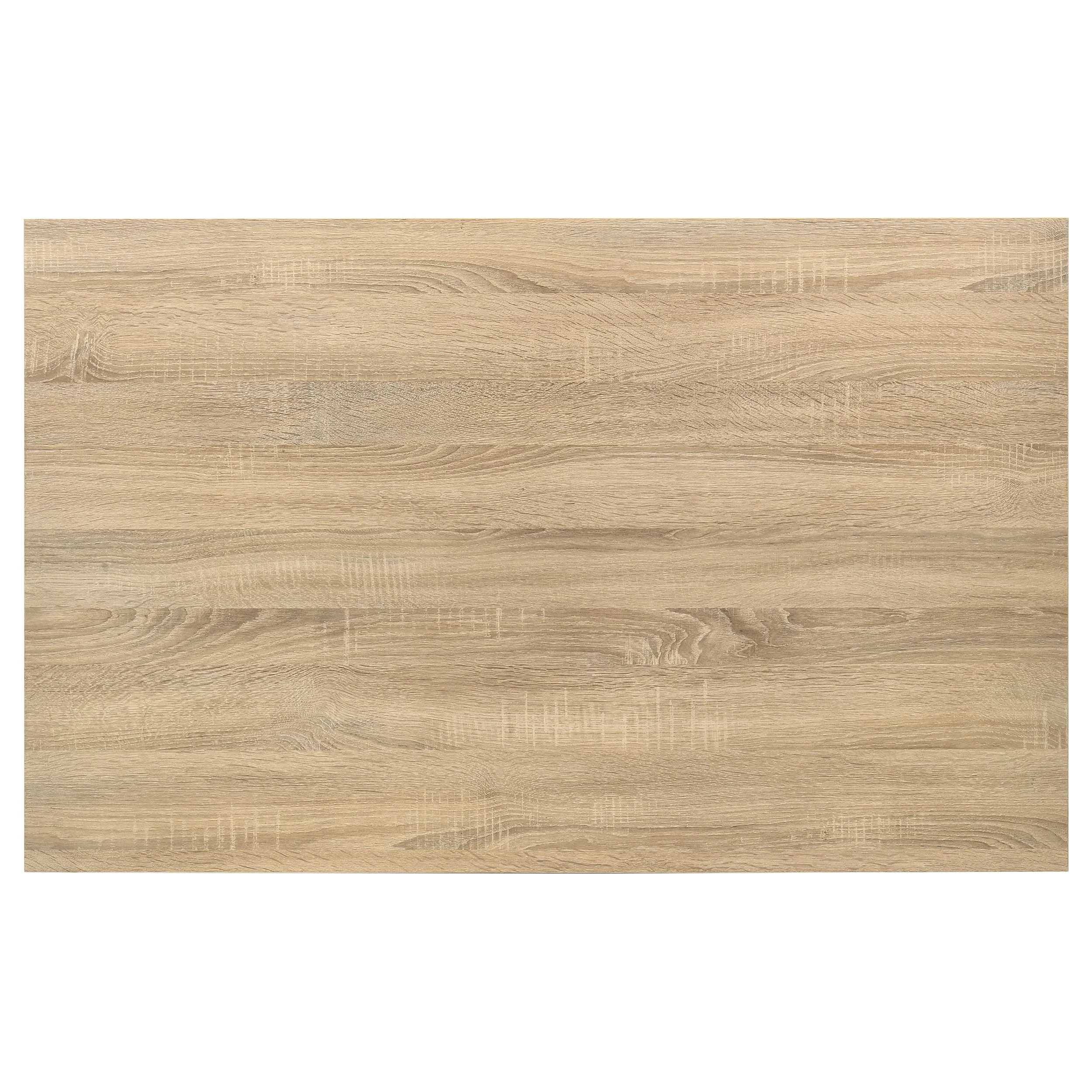 Garza Greige Oak/Black 5-piece Rectangular Dining Table - Image 6