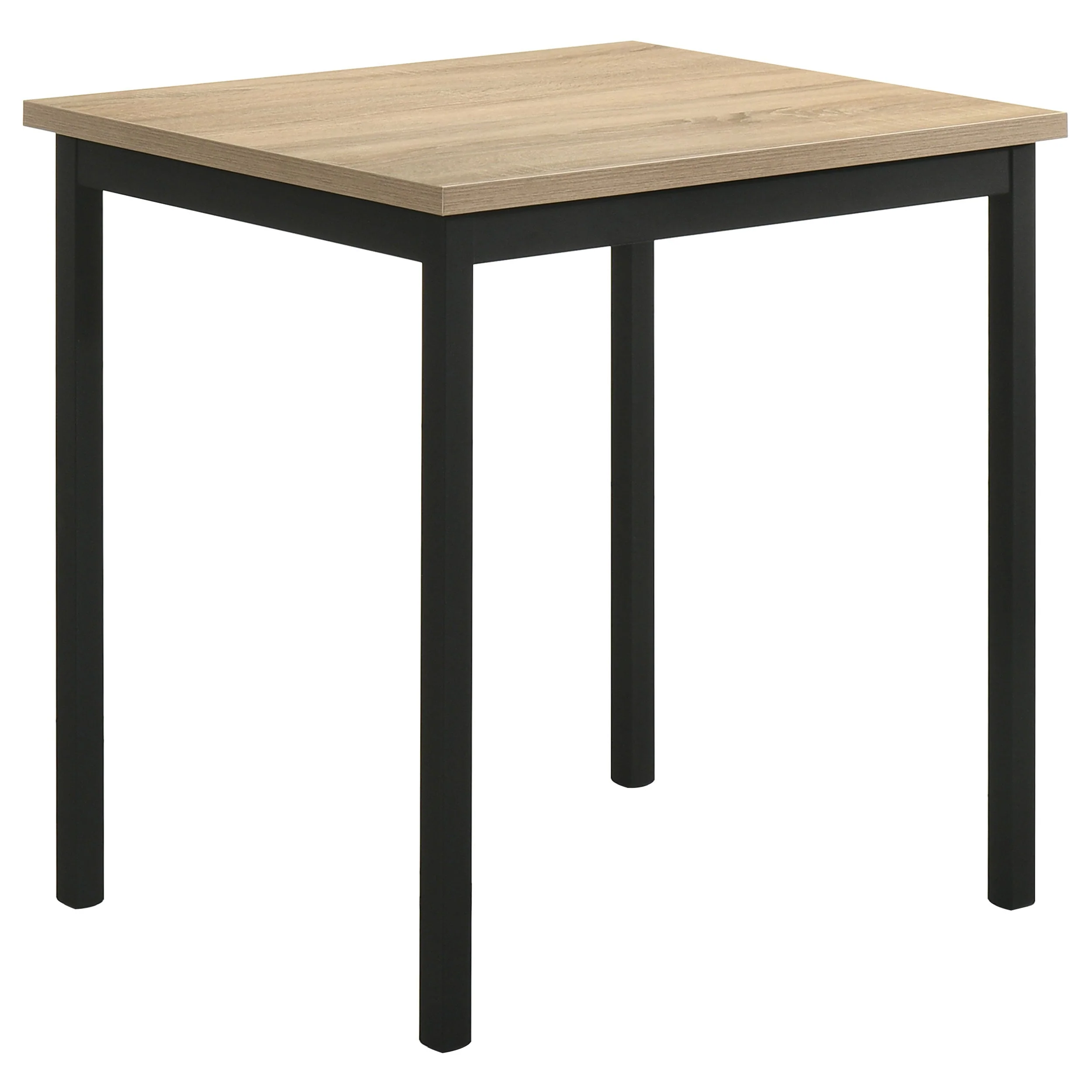 Garza Greige Oak Space Saving Rectangular Dining Table - Image 2