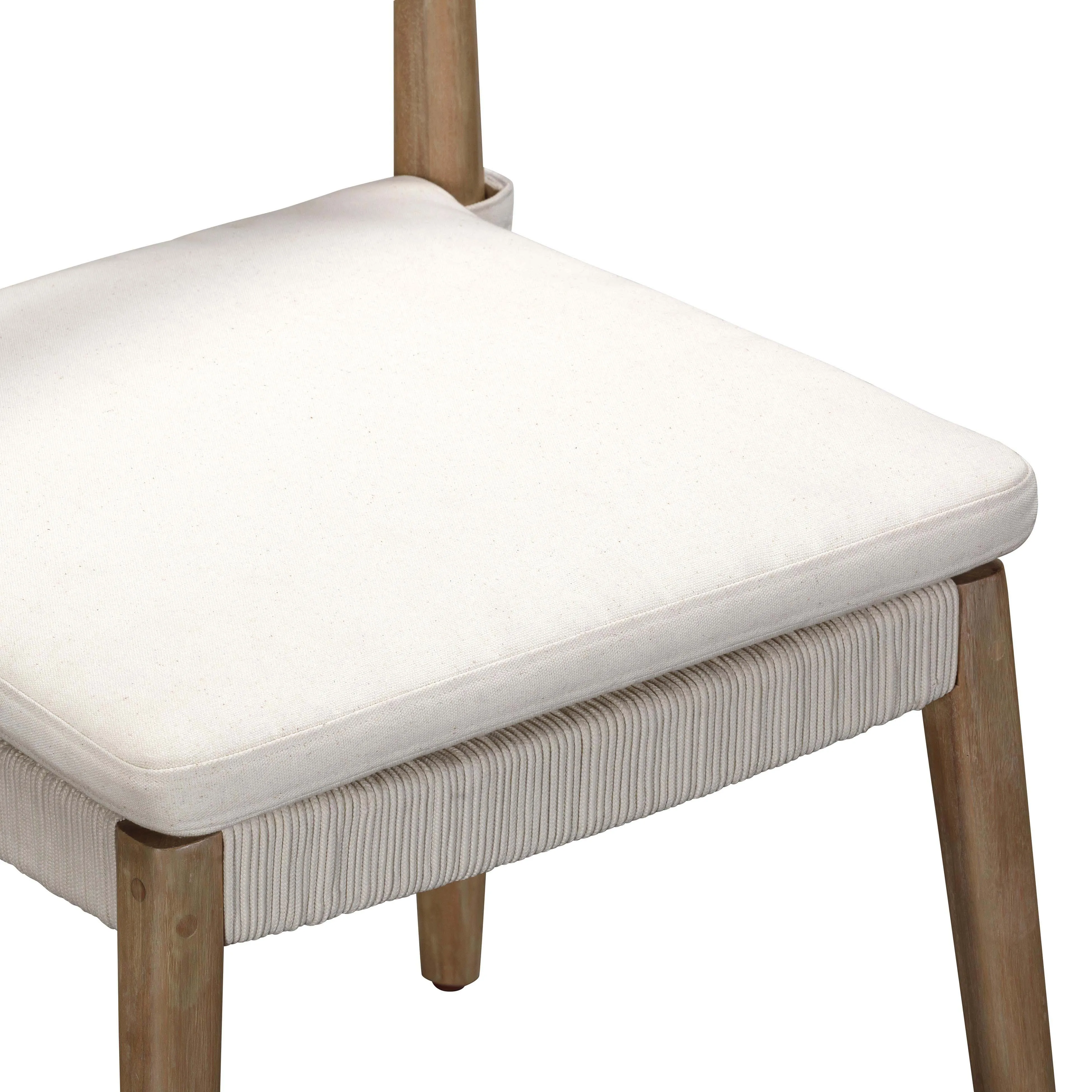 Gata Cream Outdoor Dining Chair - Set of 2 - Image 7