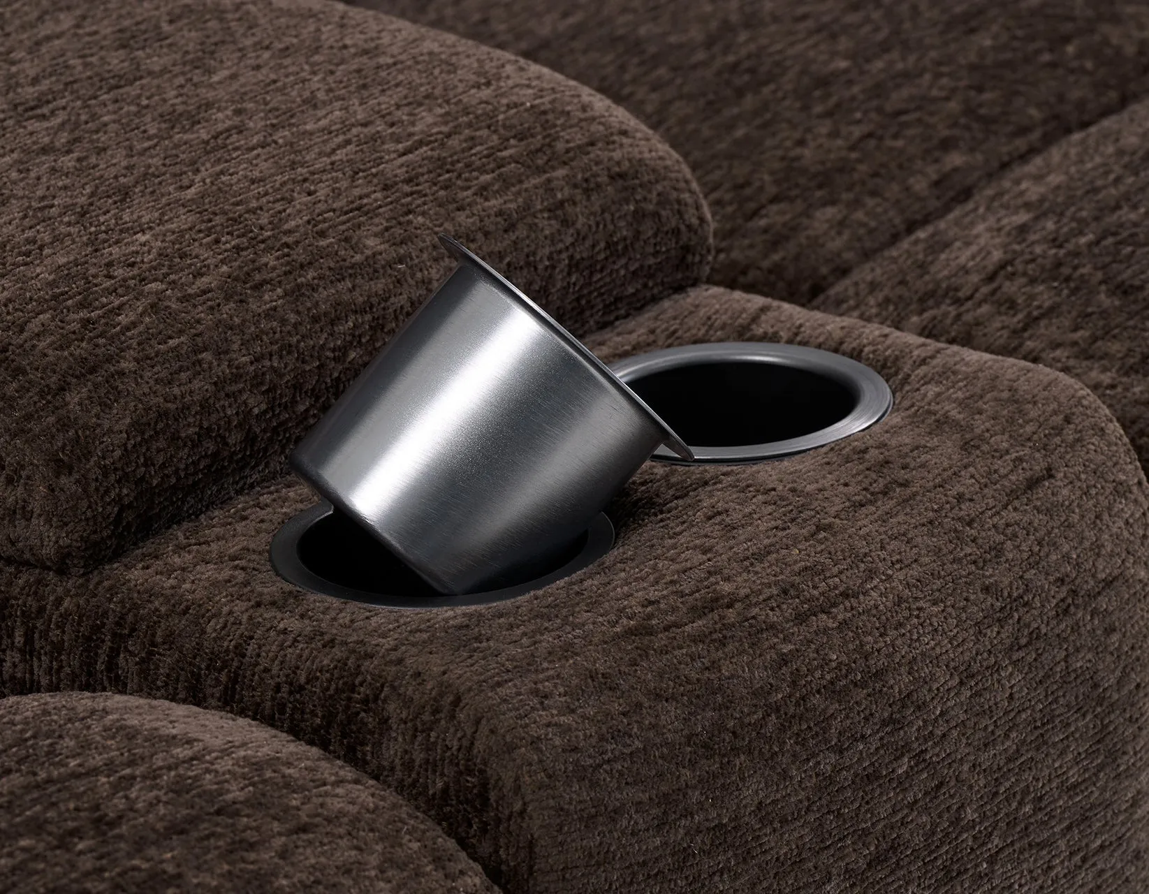 Gatlin Brown Fabric 3-Piece Power Reclining Set - Image 16