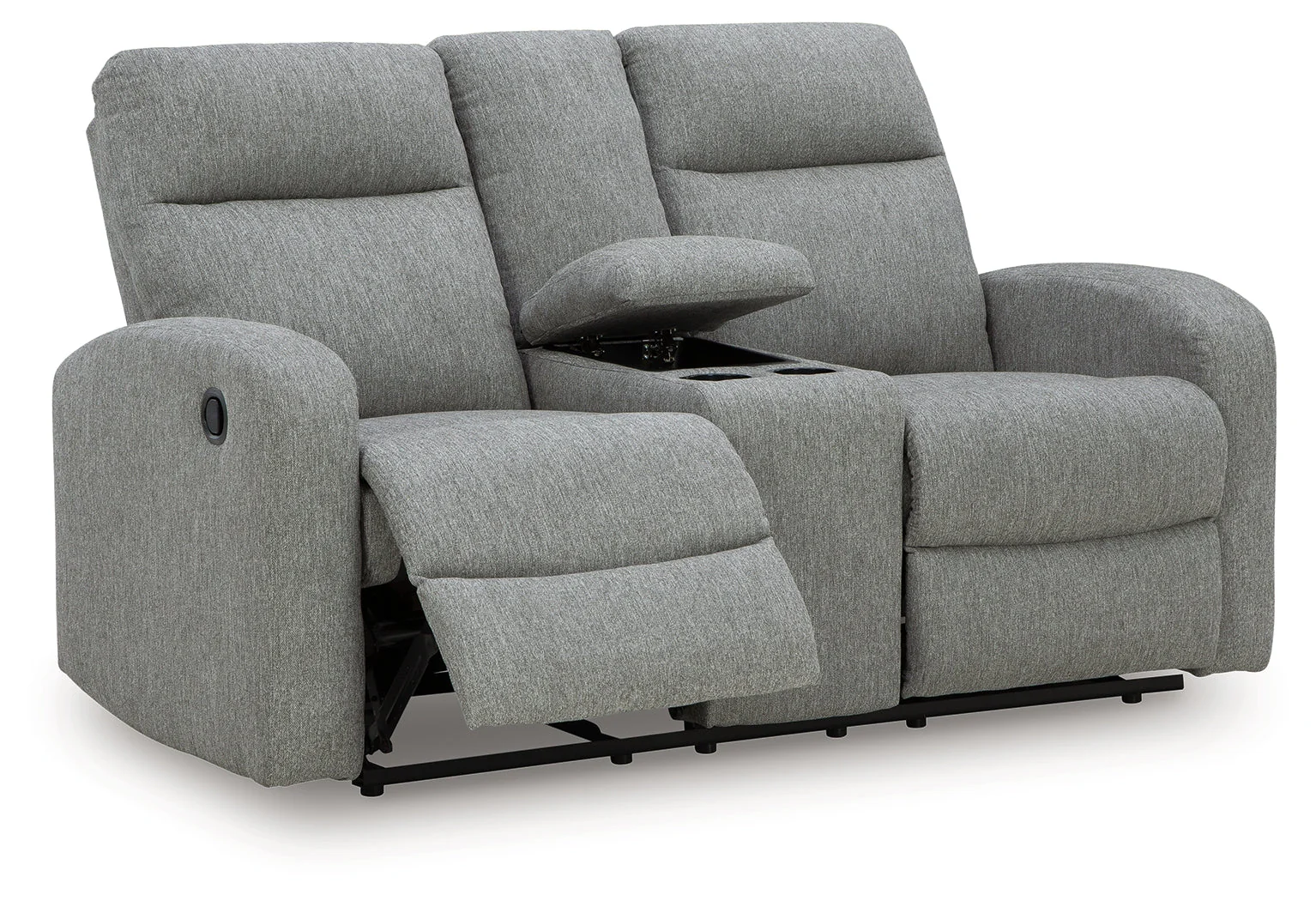 Gauntlet Sterling Manual Reclining Loveseat with Console - Image 3