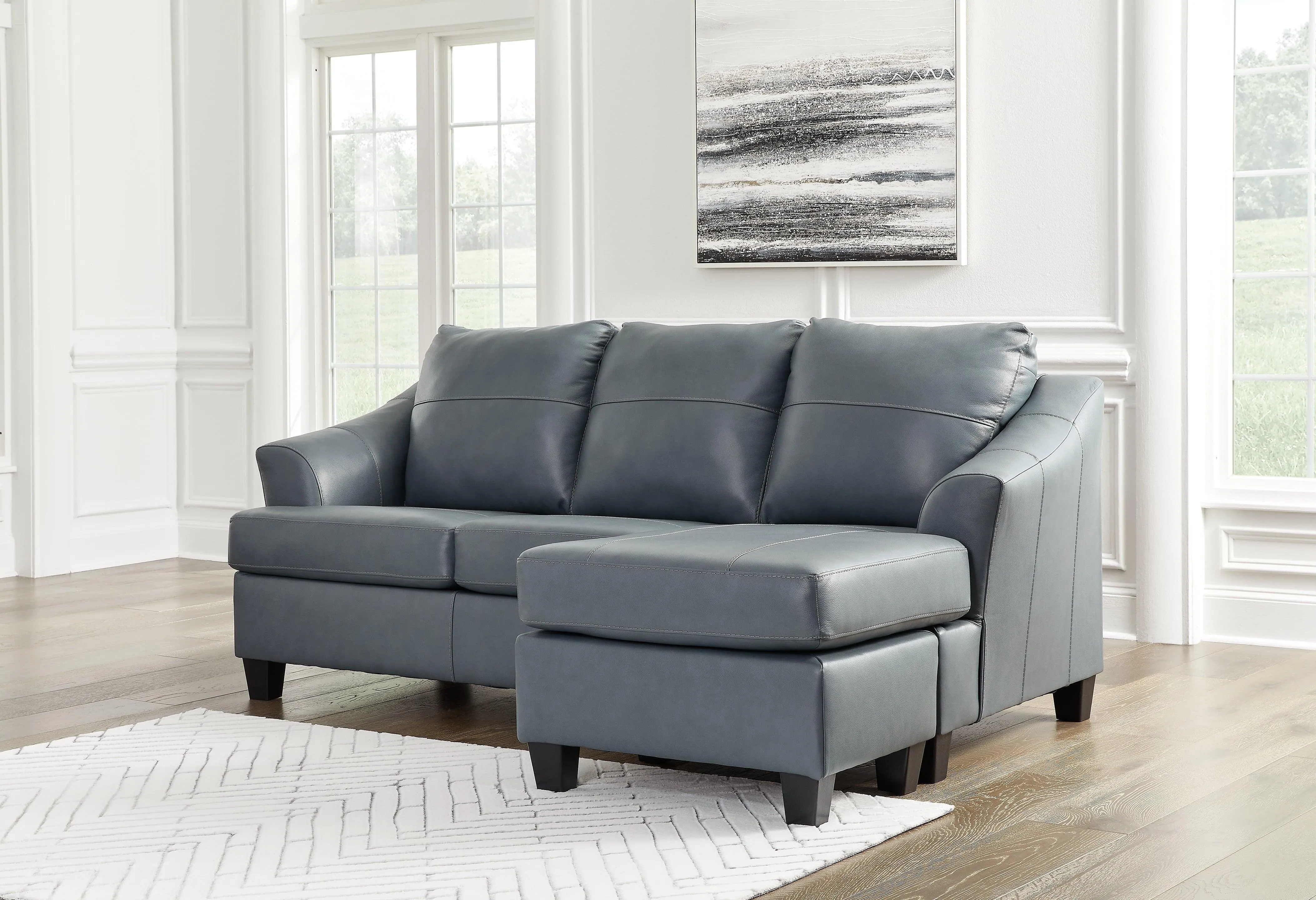 Genoa Steel Reversible Sofa Chaise - Image 2