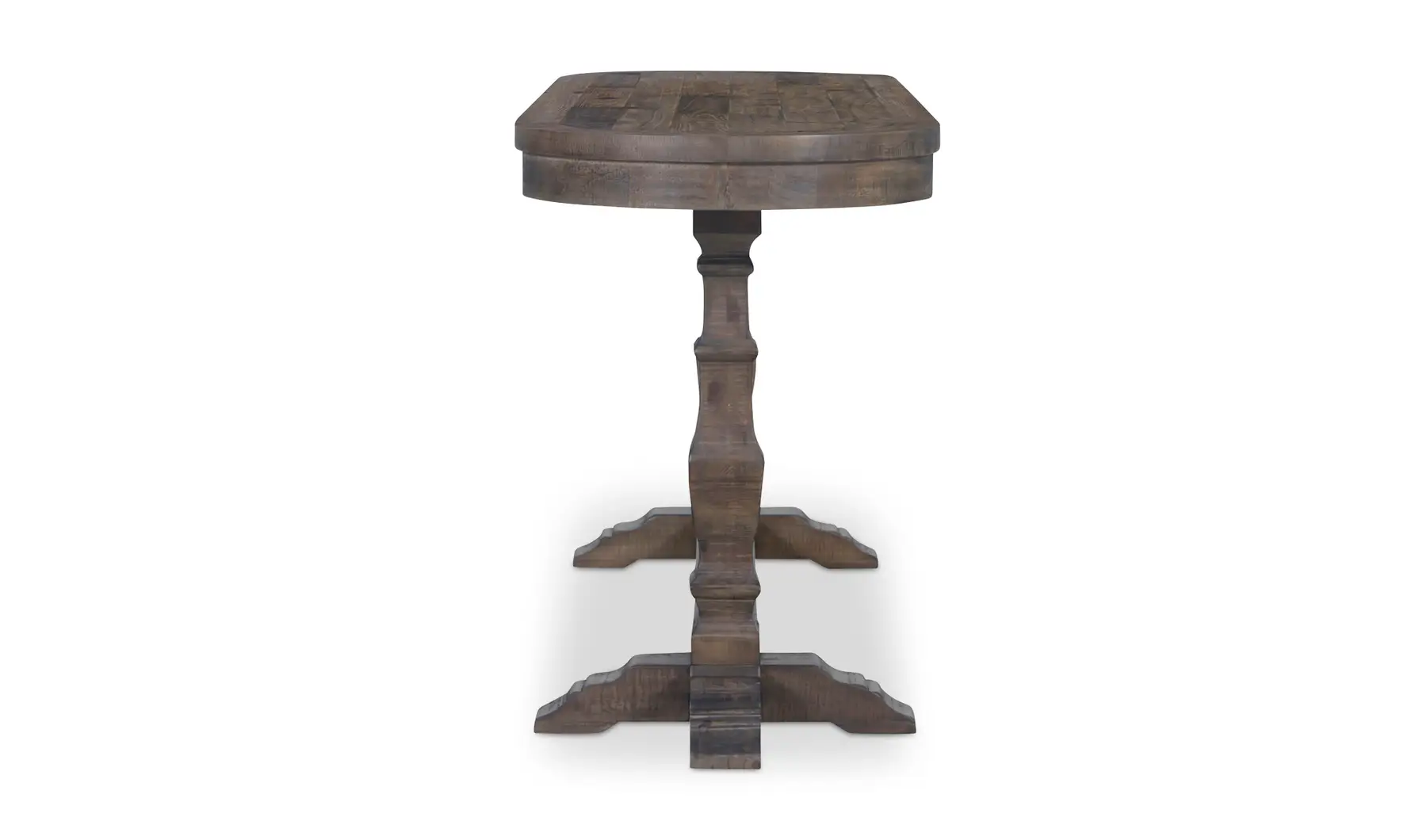Georgia Console Table - Aged Brown - Image 4