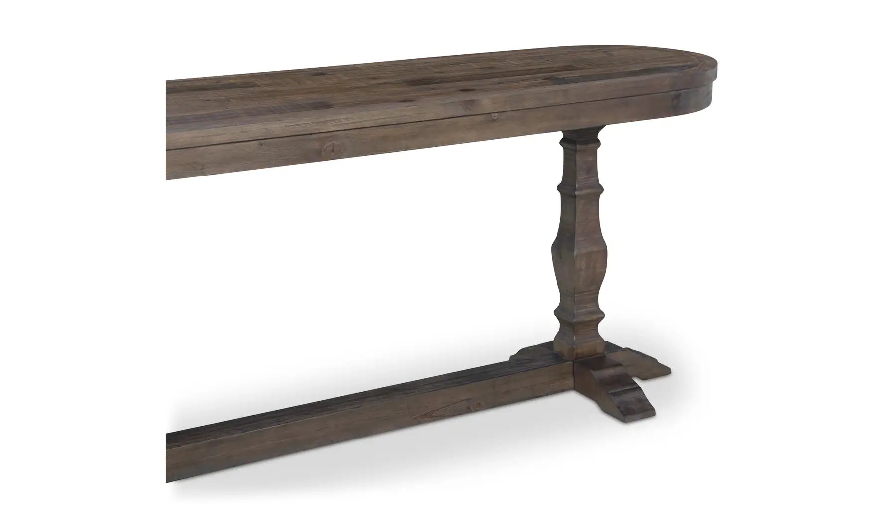 Georgia Console Table - Aged Brown - Image 5