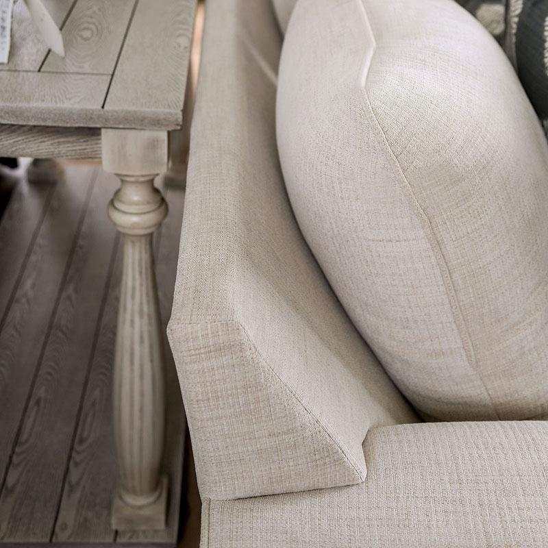 Germaine Ivory Stationary Sofa & Loveseat - Image 5