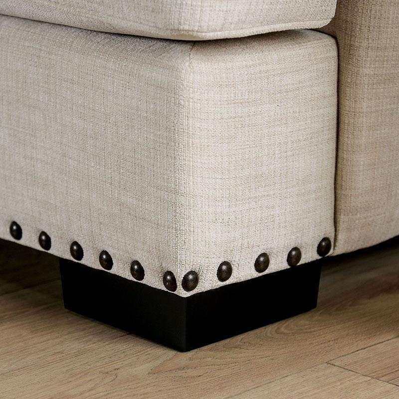 Germaine Ivory Stationary Sofa & Loveseat - Image 6