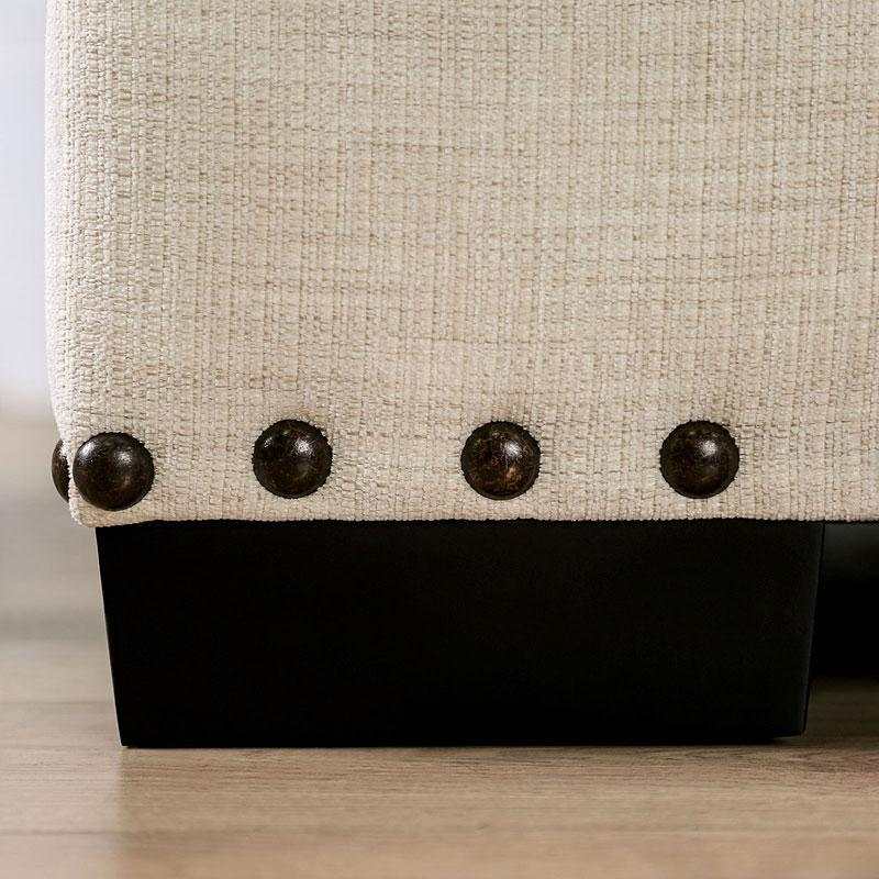 Germaine Ivory Stationary Sofa & Loveseat - Image 7
