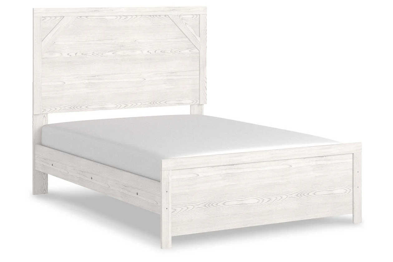 Gerridan White/Gray Full Panel Bed - Image 8