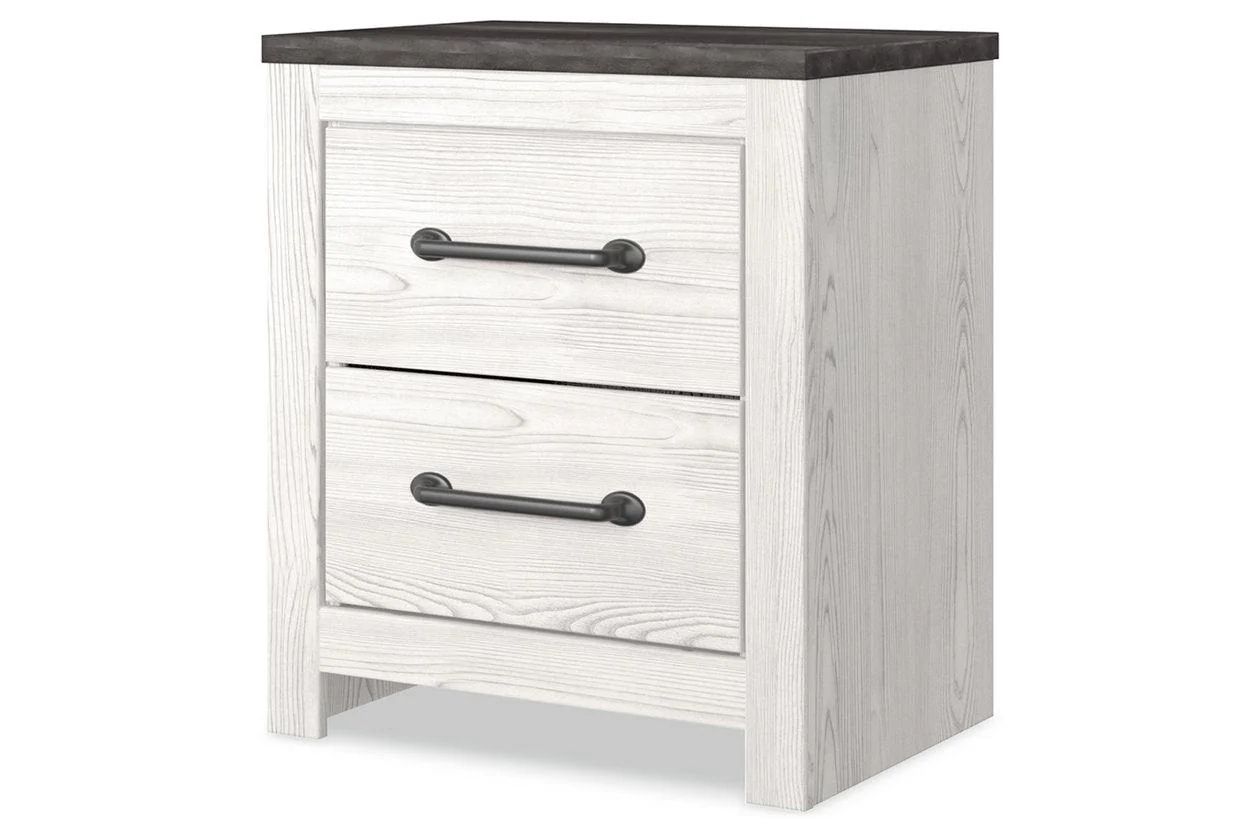 Gerridan White/Gray Nightstand - Image 6