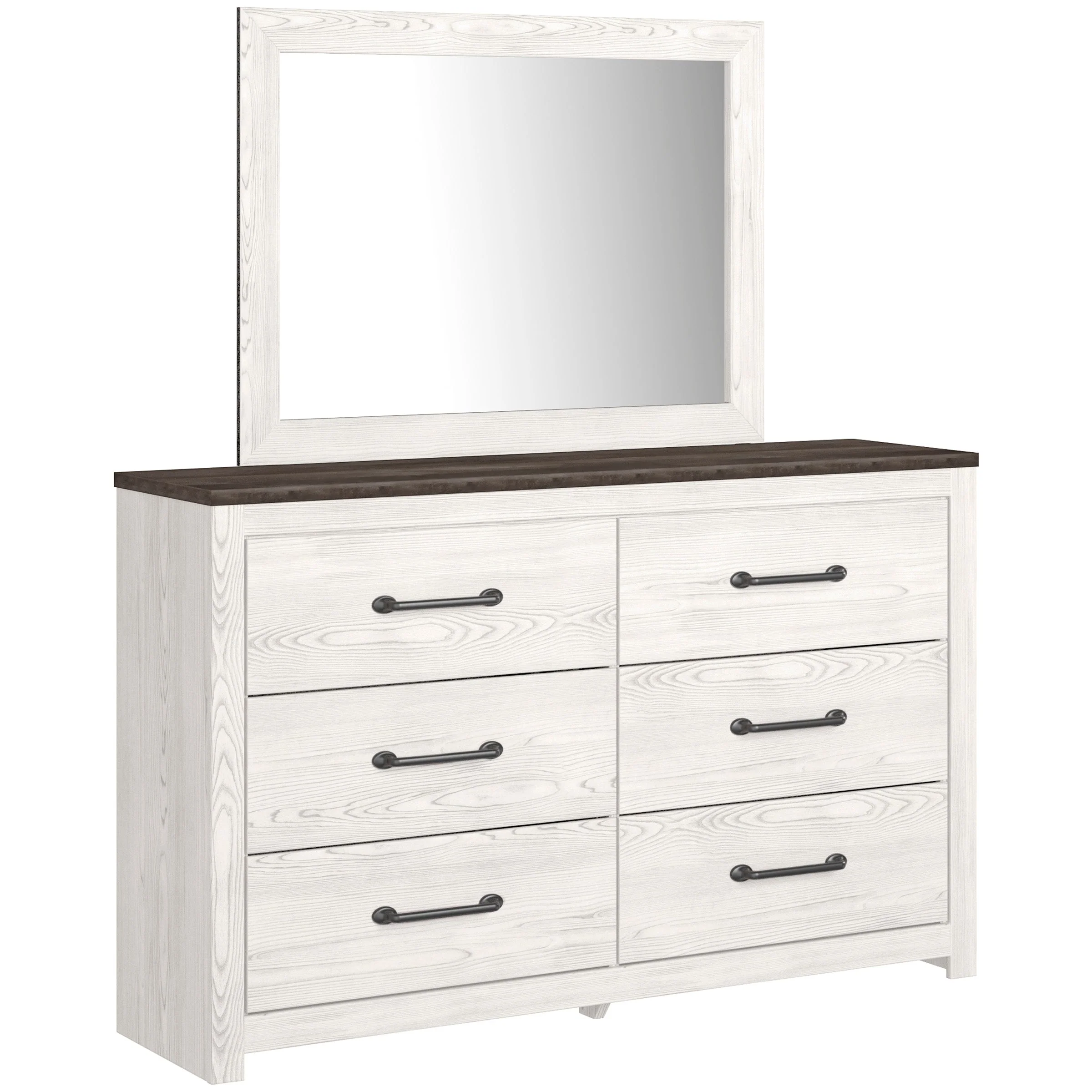 Gerridan White/Gray Panel Bedroom Set - Image 7