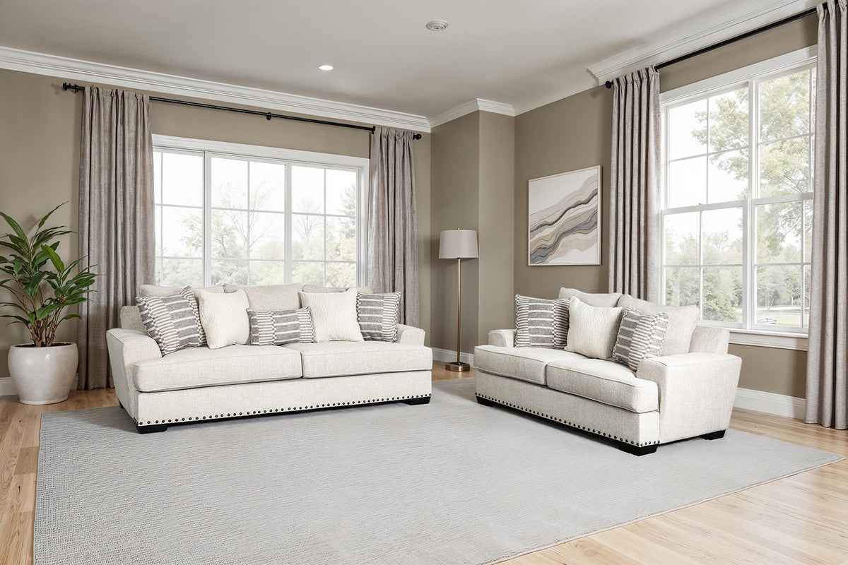 Gervais Taupe Oversized Sofa - Image 2