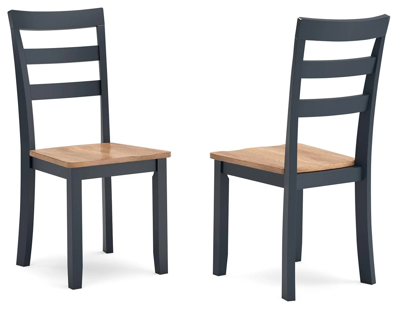 Gesthaven Natural/Blue Dining Chair, Set of 2 - Image 2