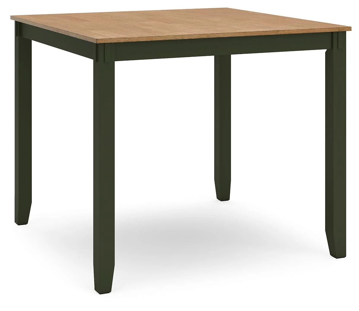 Gesthaven Natural/Green Counter Height Dining Table and 4 Barstools - Image 3