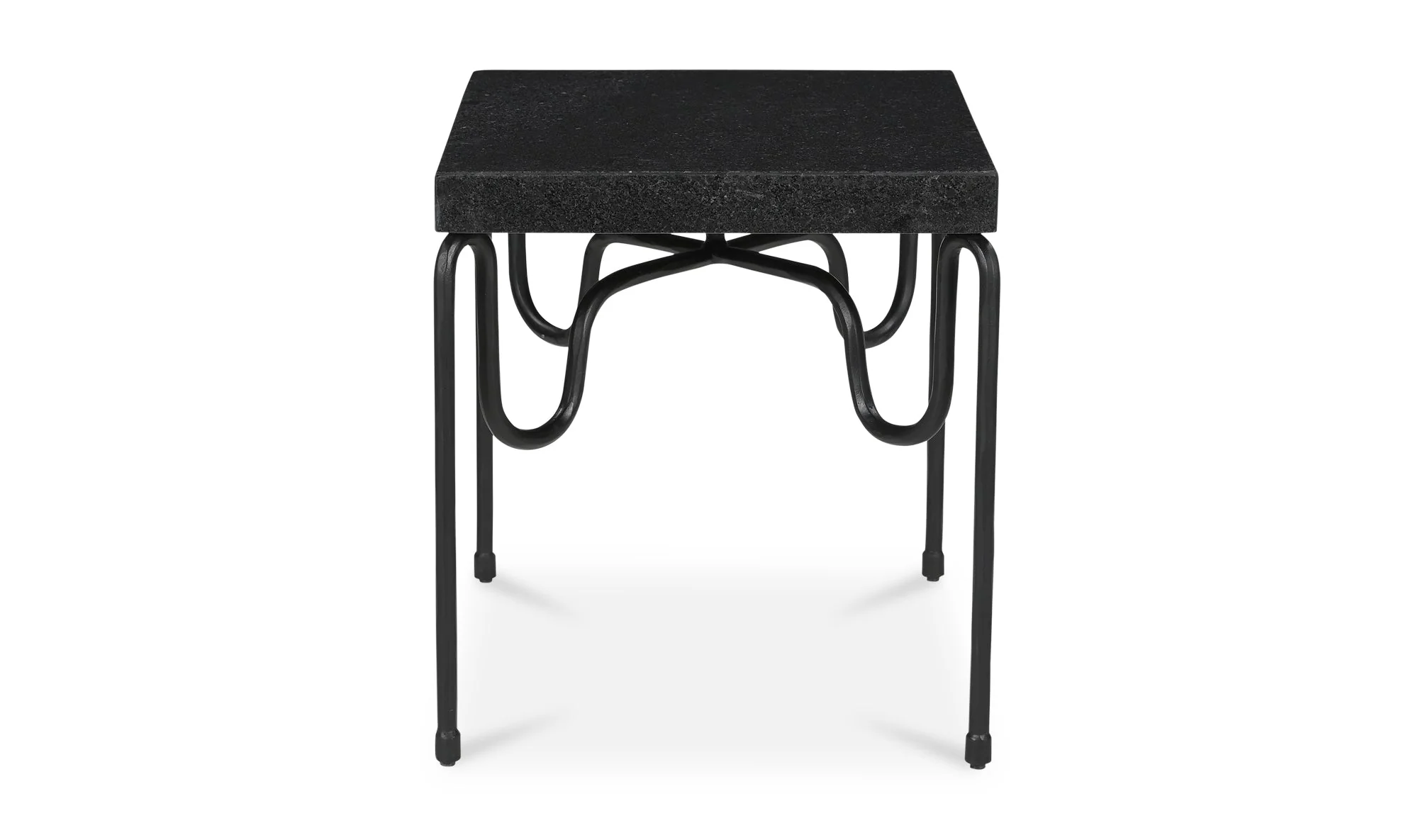 Getty Side Table Black Granite - Image 3