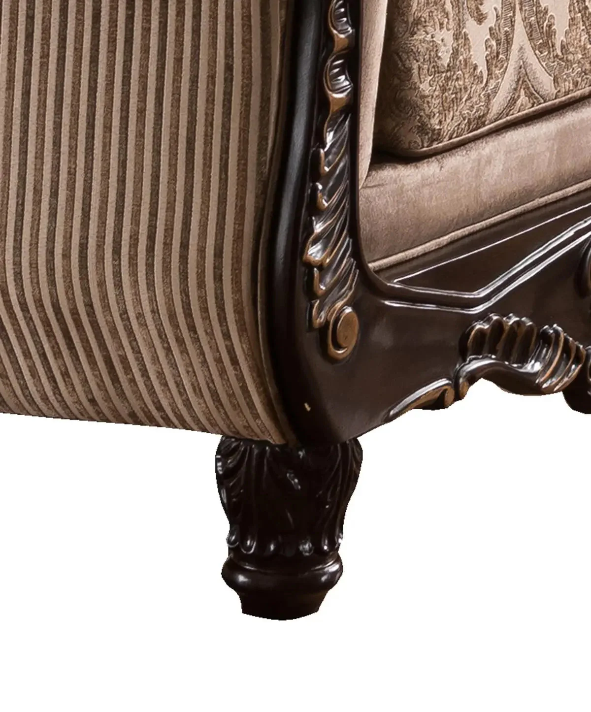 Giana Traditional Style Cherry Finish Wood Chair - Image 4