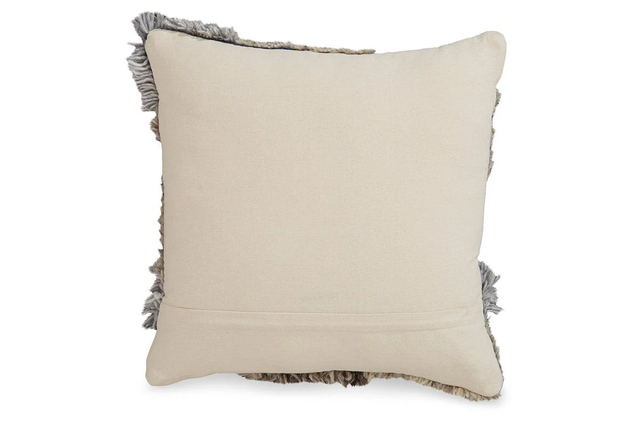 Gibbend Blue/Gray/White Pillow - Image 3