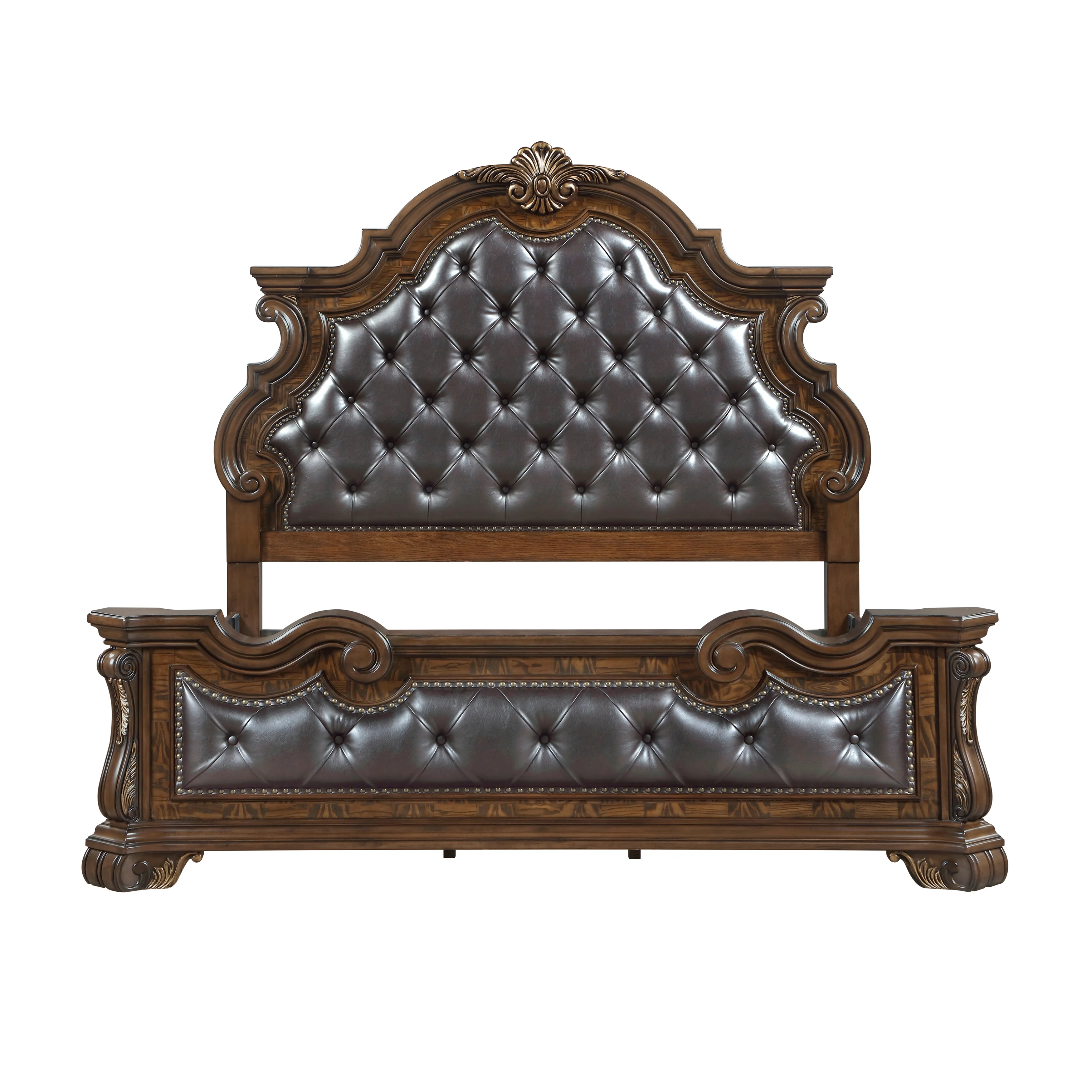 Gilmartin Dark Brown Eastern King Panel Bed - Image 2