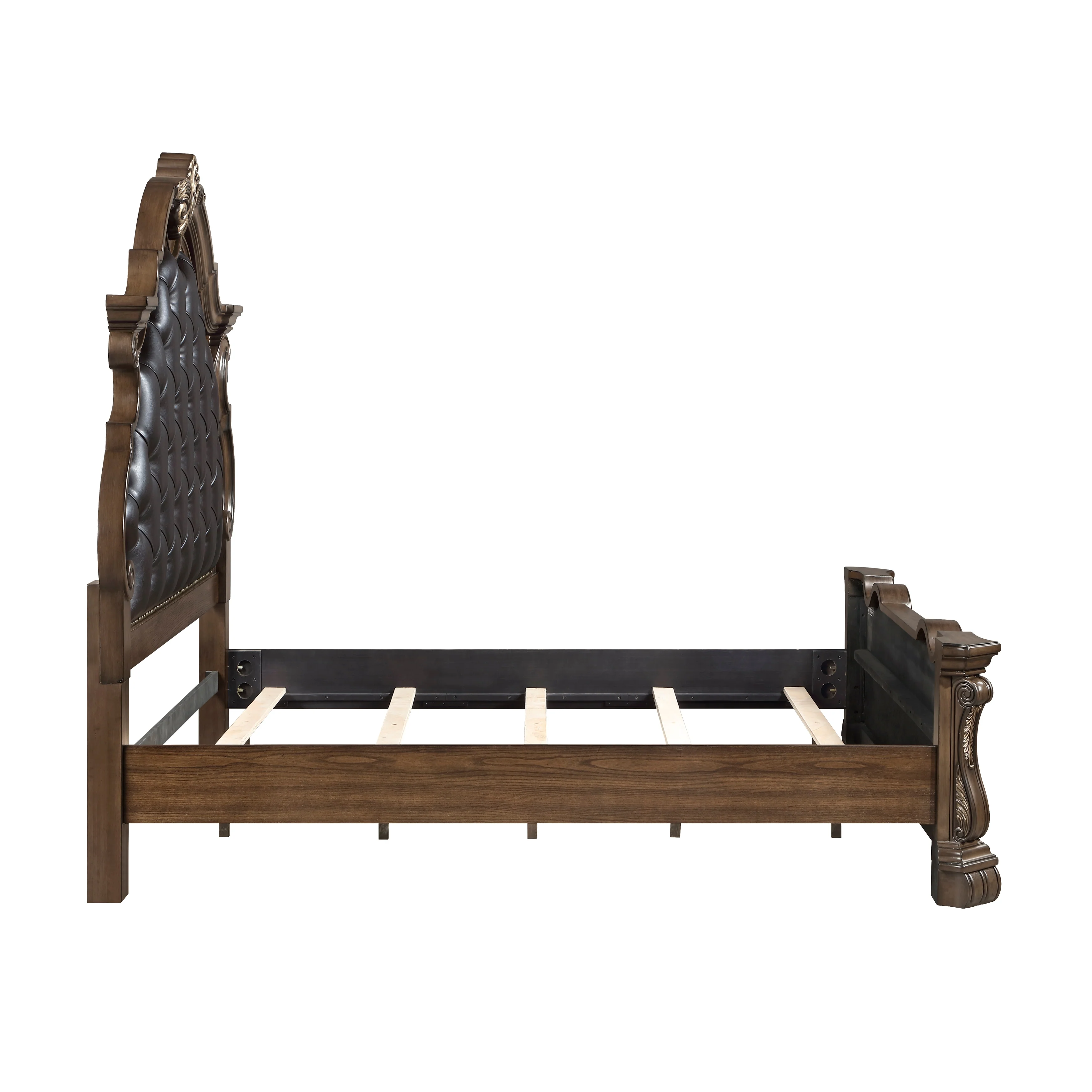 Gilmartin Dark Brown Eastern King Panel Bed - Image 6