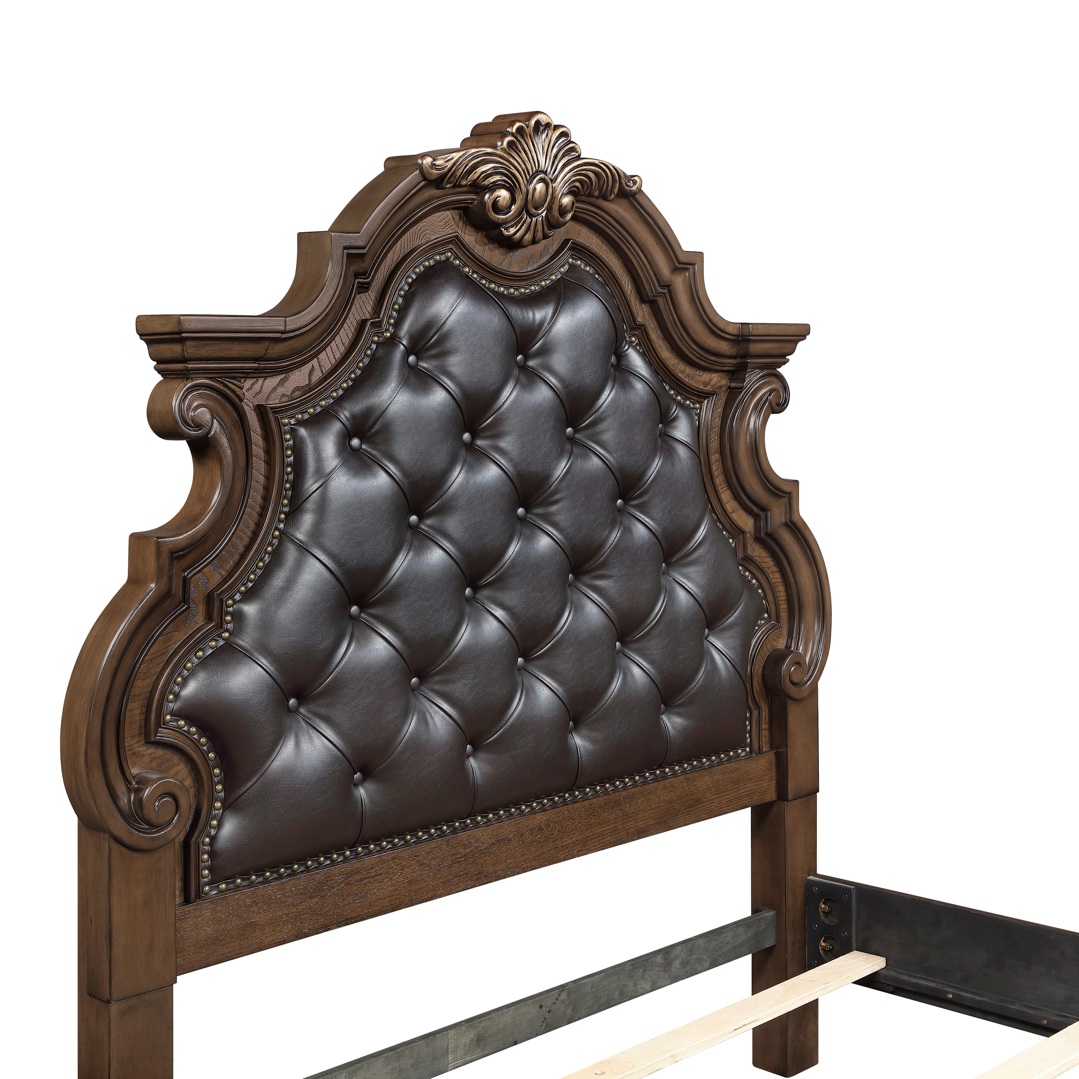 Gilmartin Dark Brown Queen Panel Bed - Image 2
