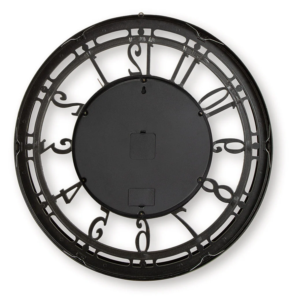 Gilover Champagne Finish Wall Clock - Image 4