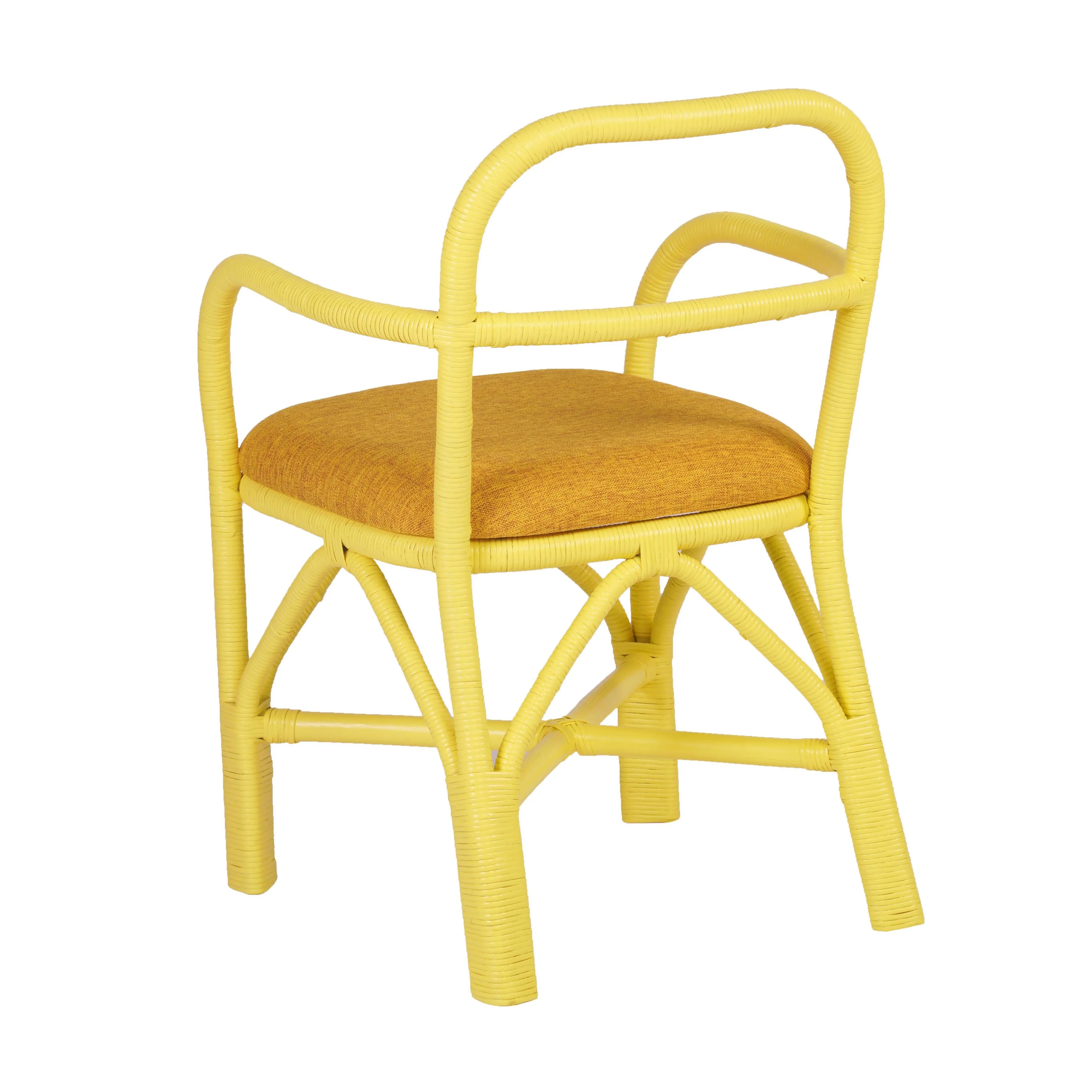 Ginny Rattan Dining Chair - Image 11