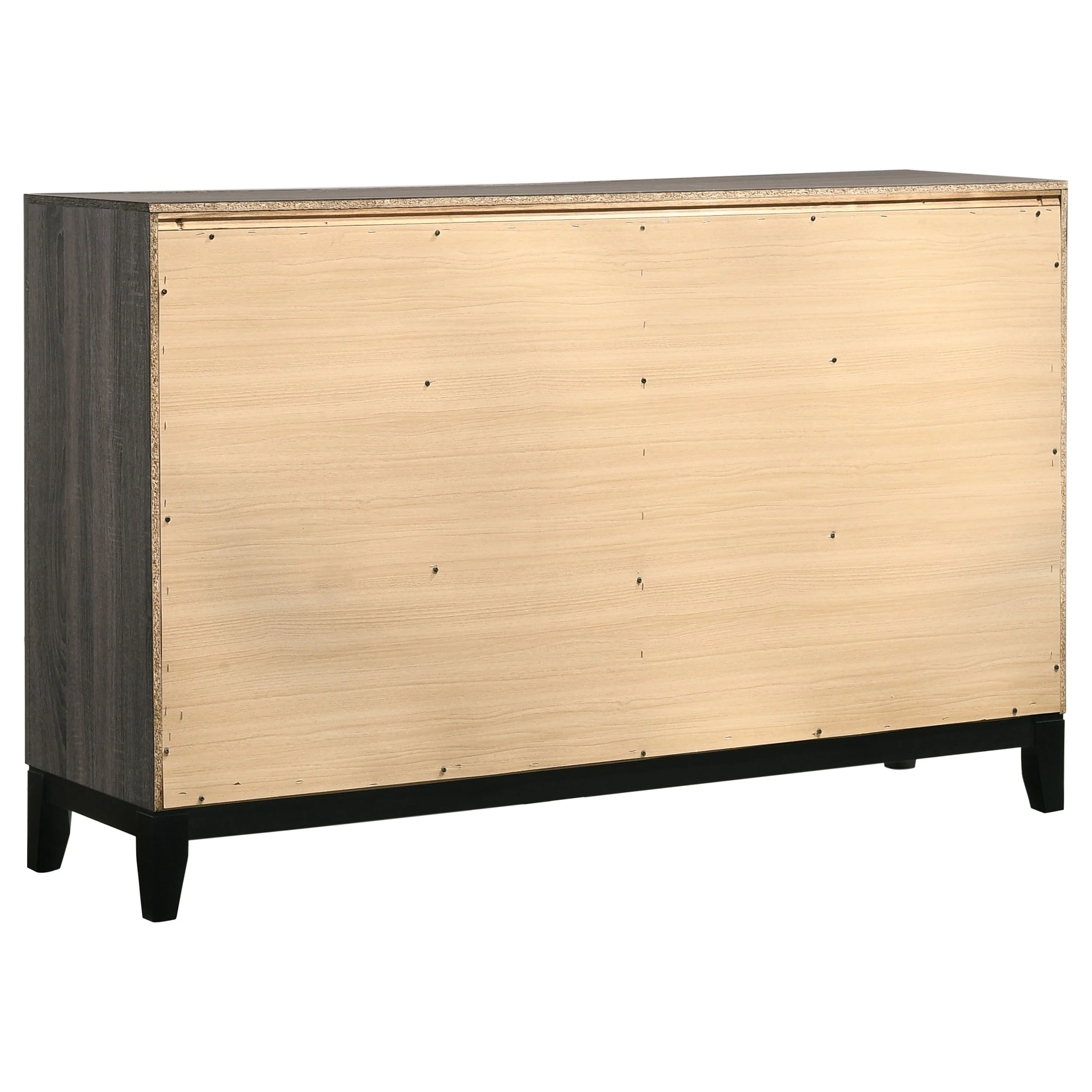 Gintey Four-piece California King Bedroom Set Grey Oak - Image 10