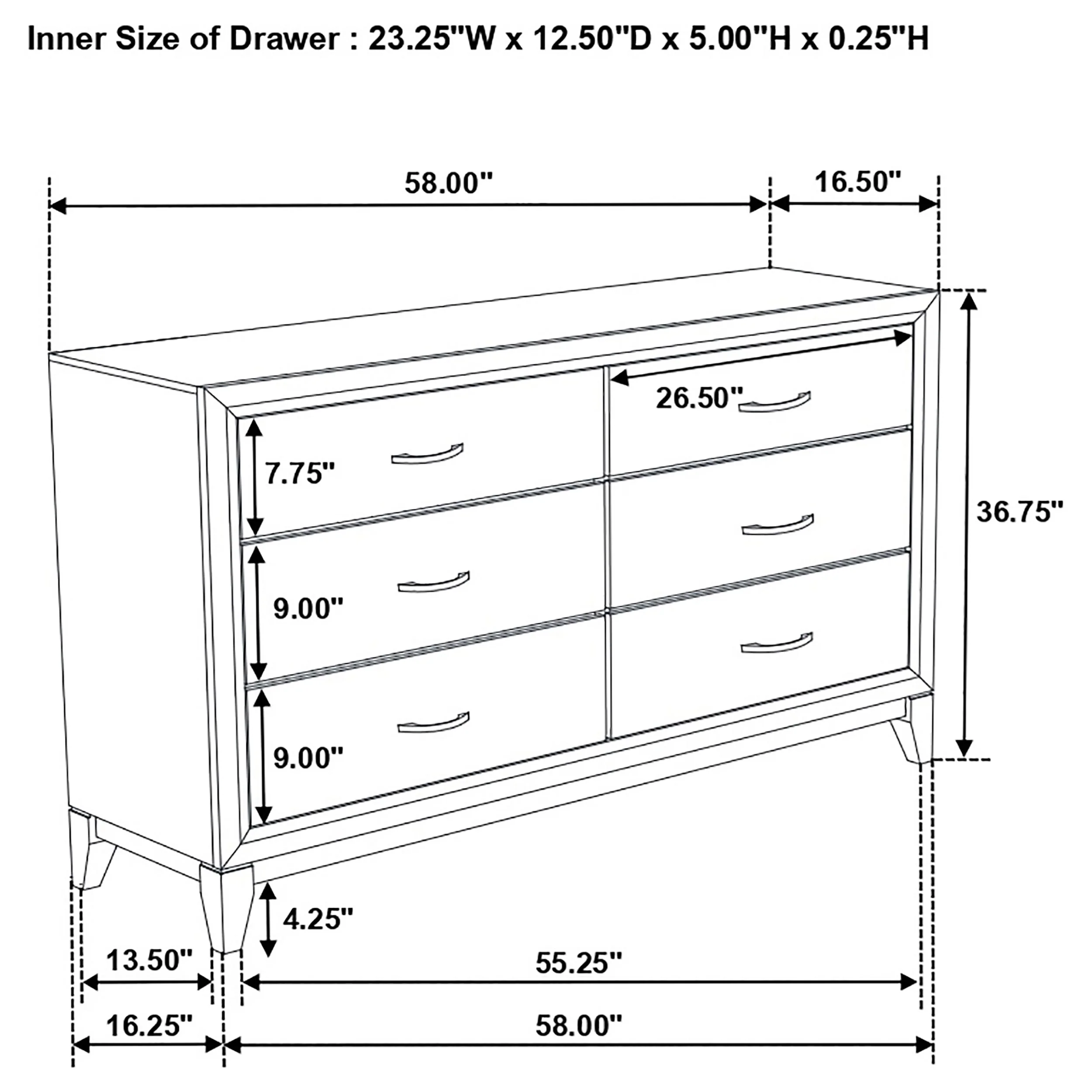 Gintey Four-piece California King Bedroom Set Grey Oak - Image 17