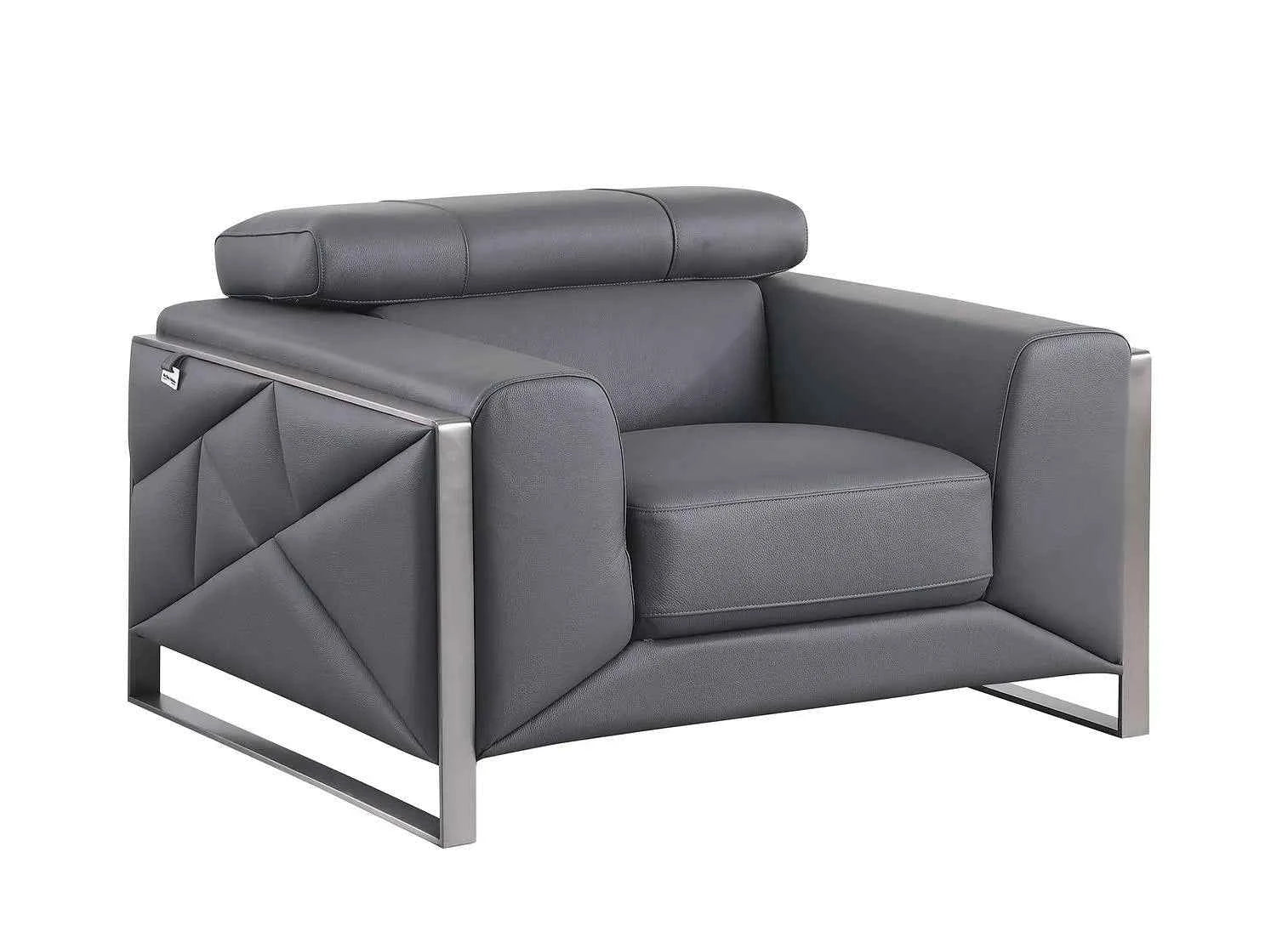 Giorgio Grey Living Room Set - Image 4