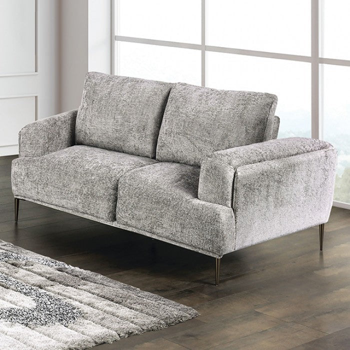 Gladbach Gray Upholstery Living Room Set - Image 2