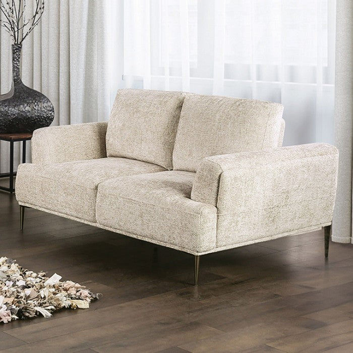 Gladbach Light Brown Upholstery Living Room Set - Image 3