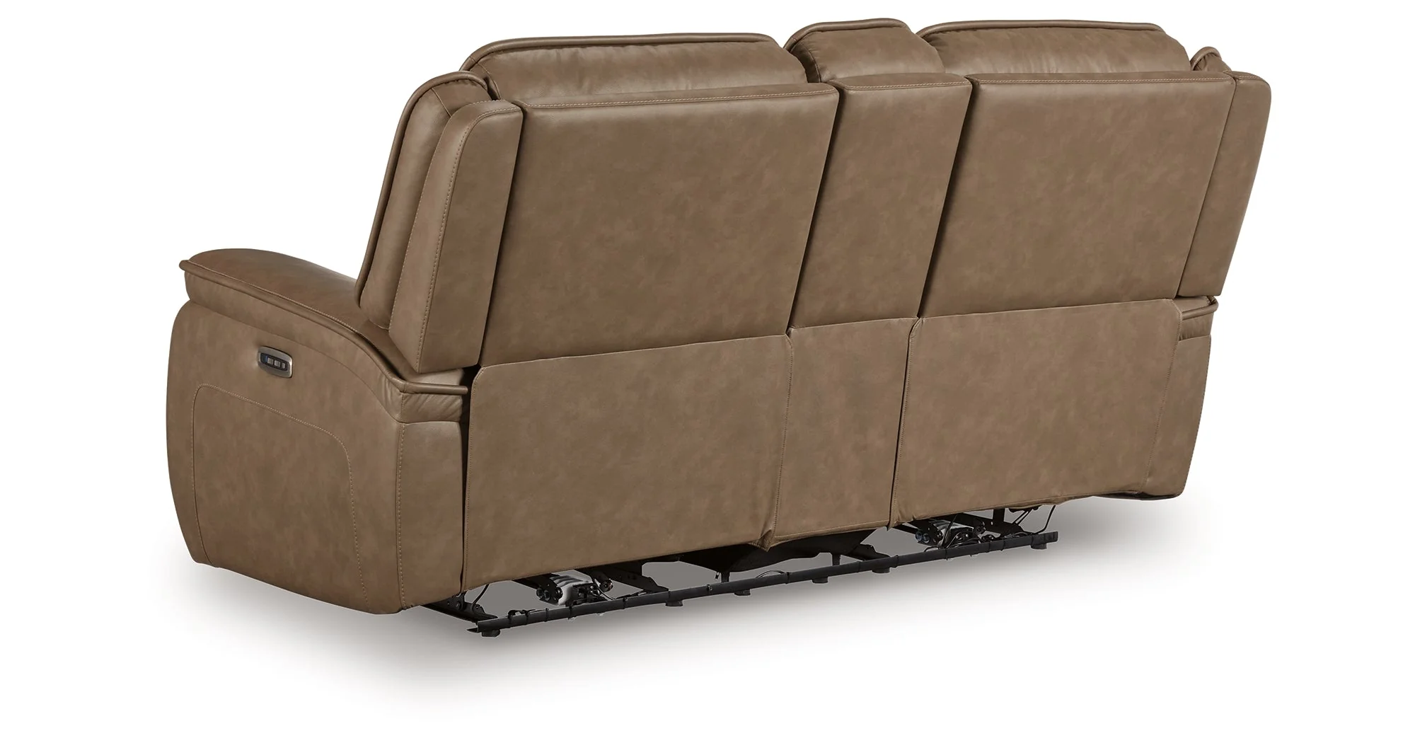 Glencroft Sahara Power Reclining Loveseat with Console - Image 15